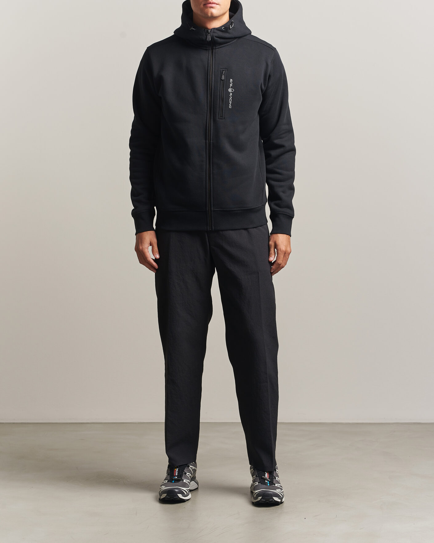 Heren | Truien | Sail Racing | Bowman Full Zip Hoodie Carbon