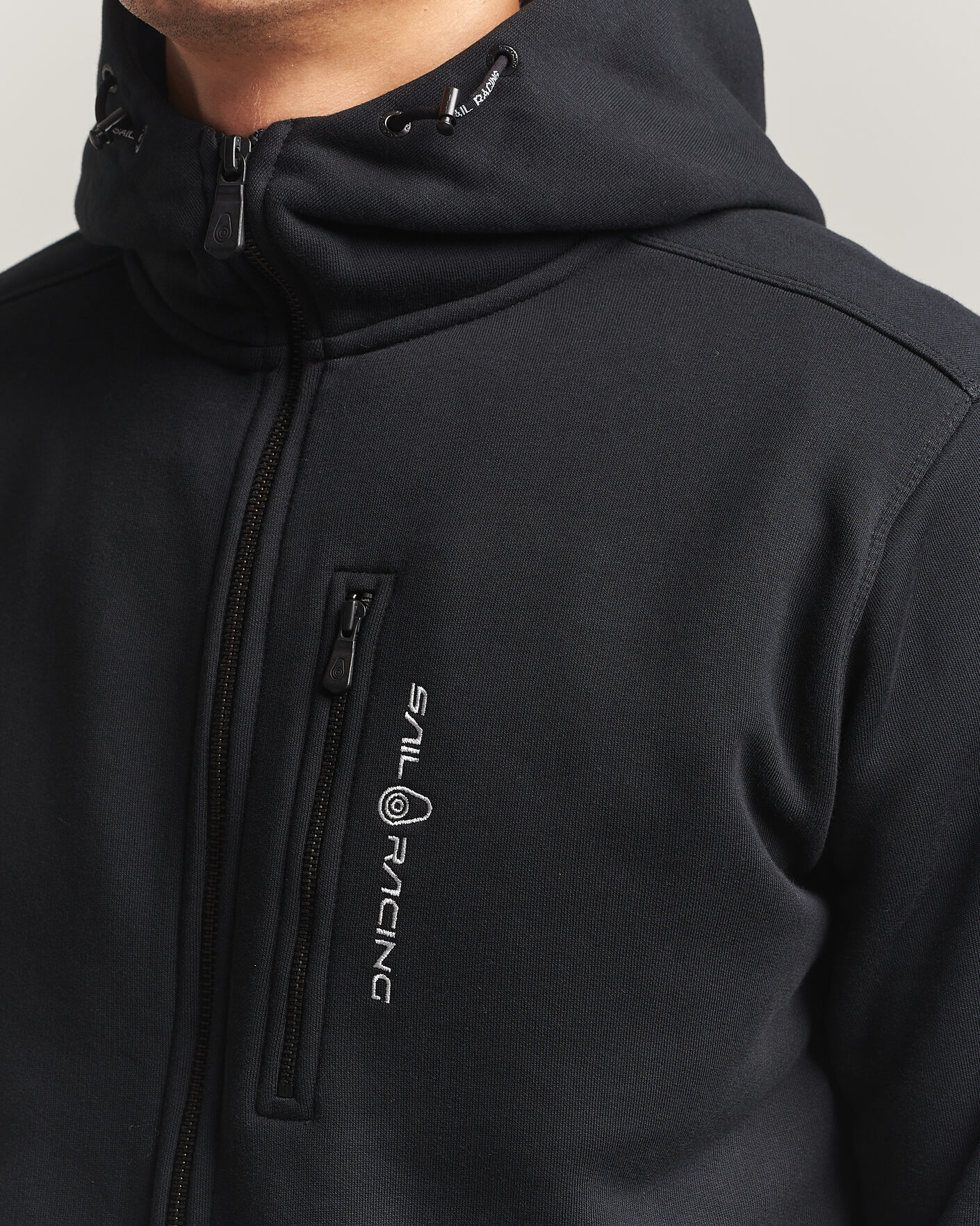Heren | Truien | Sail Racing | Bowman Full Zip Hoodie Carbon