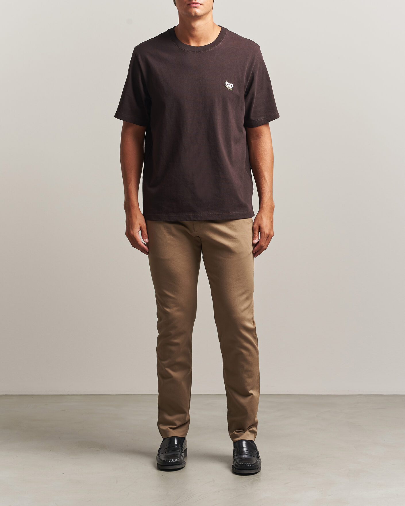 Heren | Broeken | NN07 | Theo Regular Fit Chinos Desert Clay