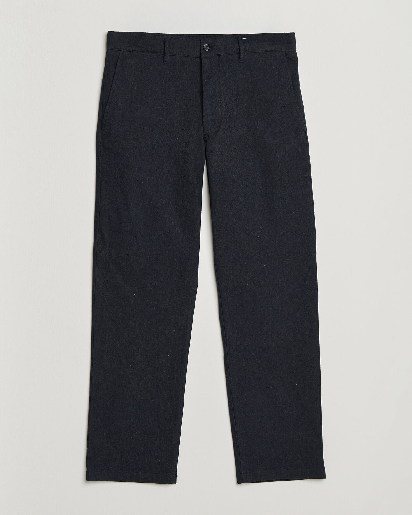 Heren | Broeken | NN07 | Aden Brushed Cotton Trousers Deep Navy