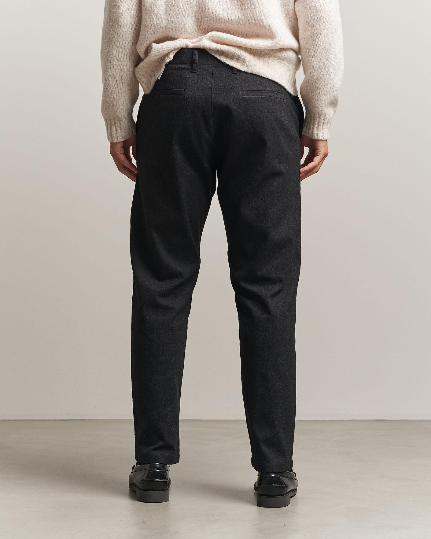 Heren | Broeken | NN07 | Aden Brushed Cotton Trousers Black Multi
