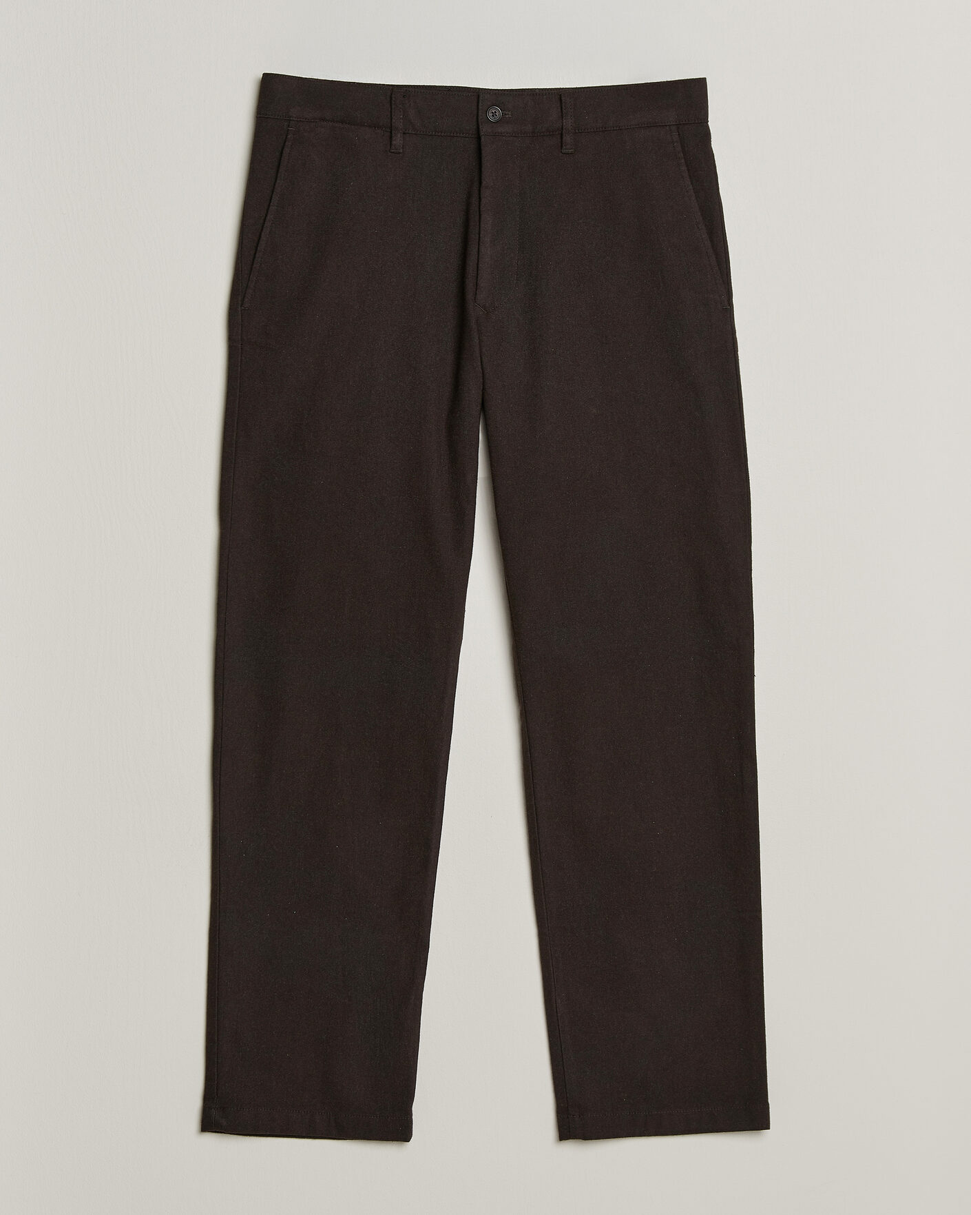 Heren | Broeken | NN07 | Aden Brushed Cotton Trousers Deep Truffle