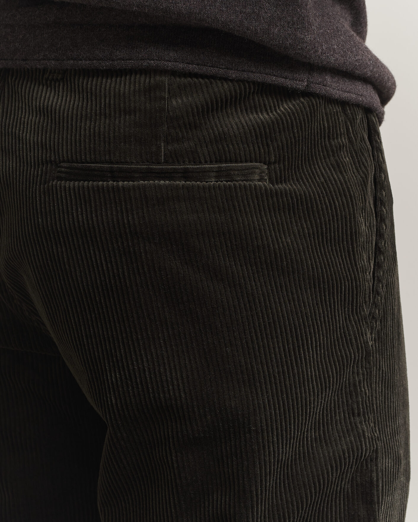 Heren | Broeken | NN07 | Aden Regular Fit Corduroy Chinos Dark Army