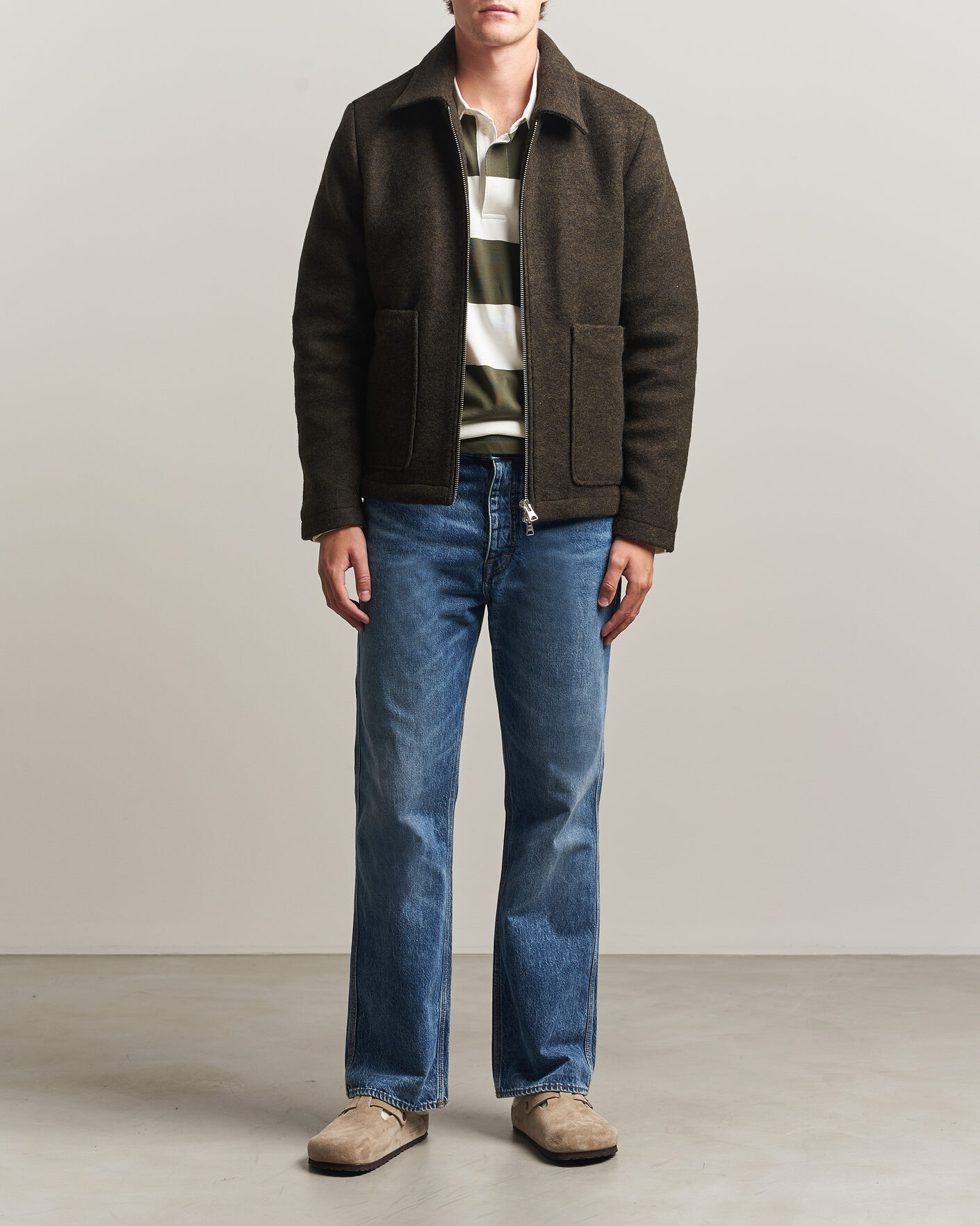 Heren | Jassen | NN07 | Gael Jacket Dark Army
