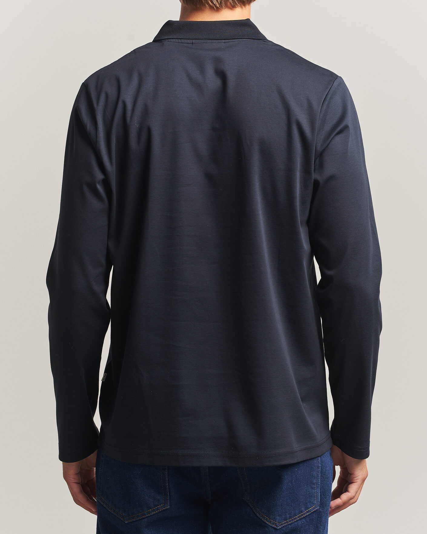 Heren | Polo's | NN07 | Paul Long Sleeve Polo Deep Navy