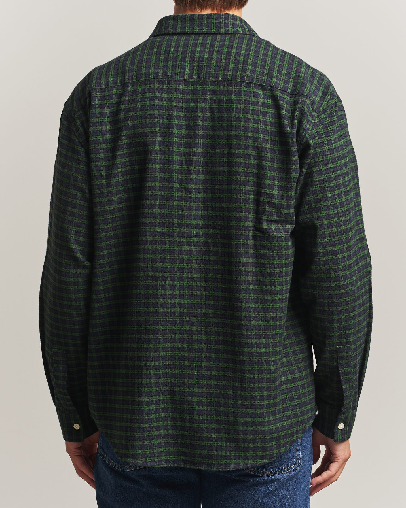 Heren | Overhemden | NN07 | Deon Flannel Shirt Eden Check
