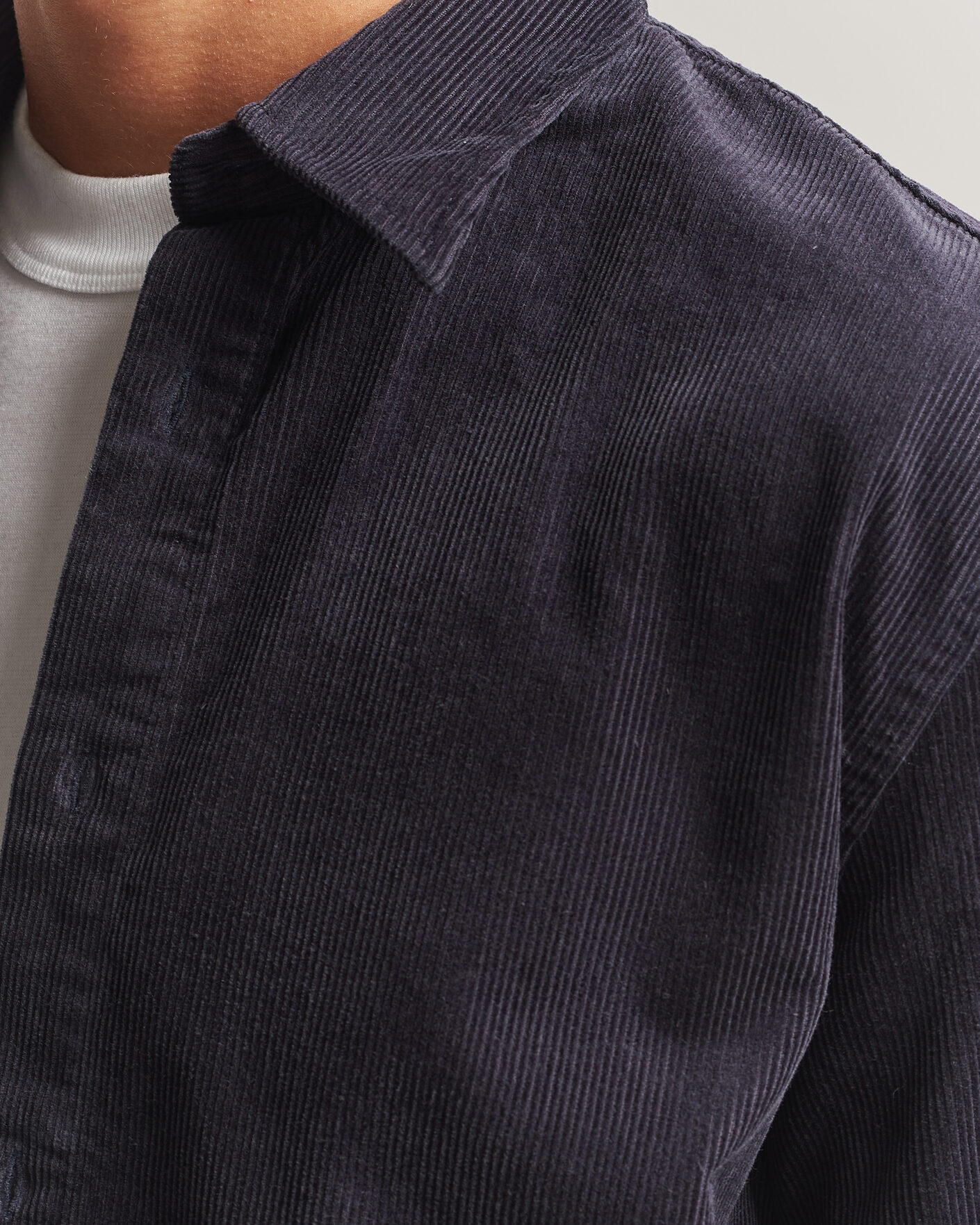Heren | Overhemden | NN07 | Casper Corduroy Overshirt Deep Navy
