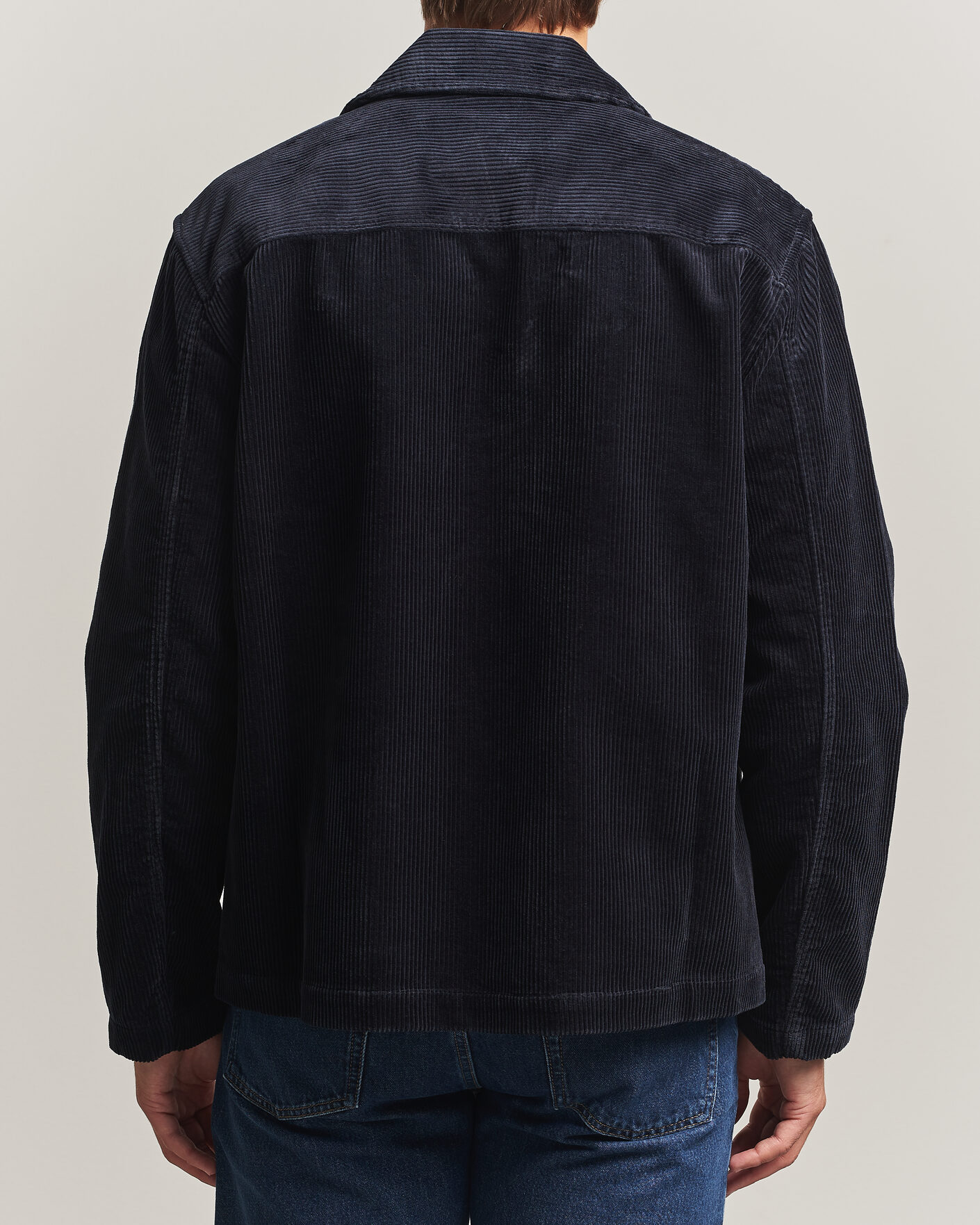Heren | Overhemden | NN07 | Morgan Corduroy Overshirt Deep Navy