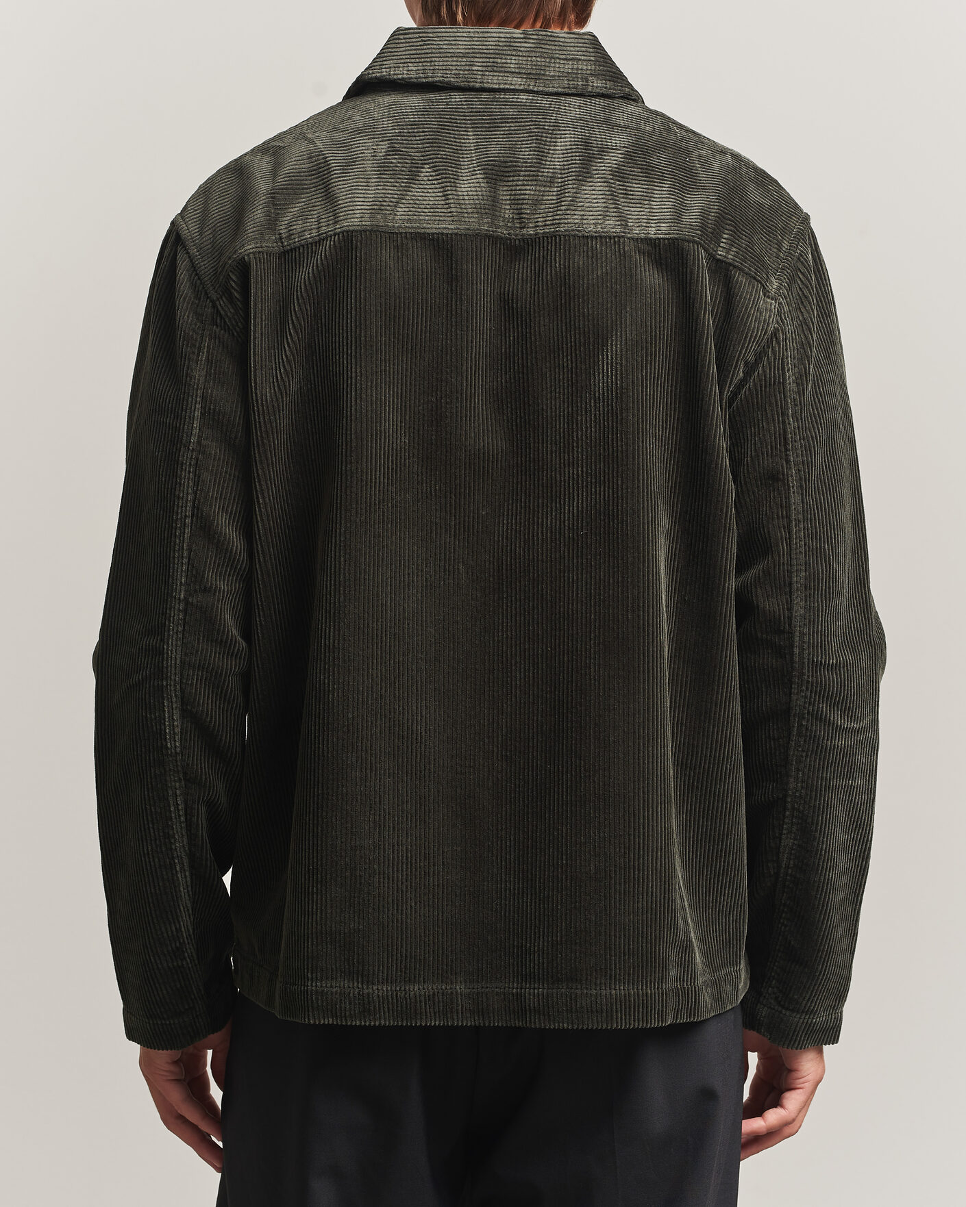 Heren | Overhemden | NN07 | Morgan Corduroy Overshirt Dark Army