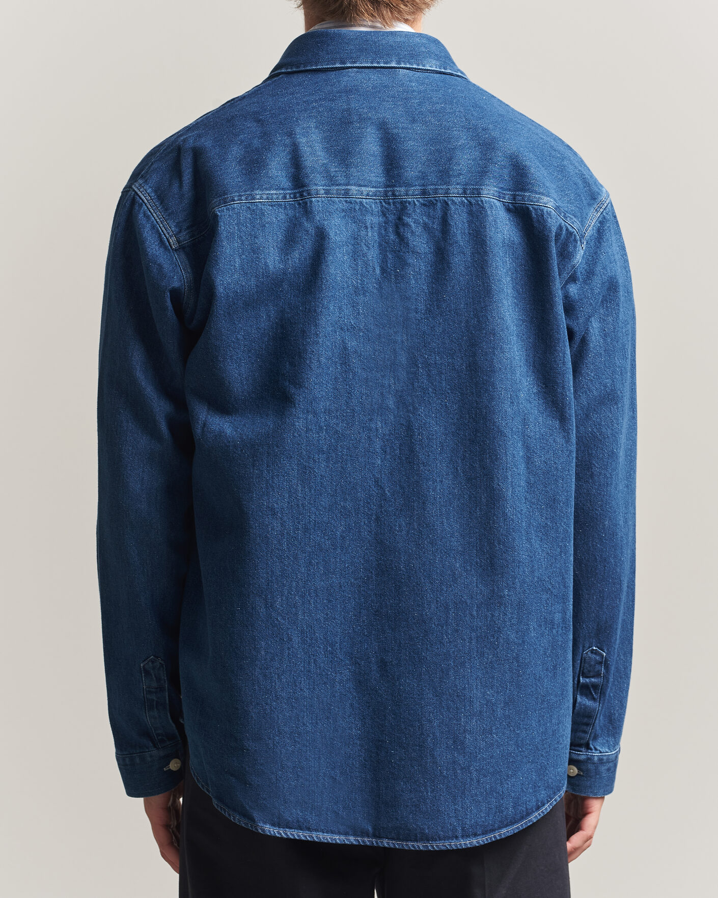 Heren | Overhemden | NN07 | Casper Denim Overshirt Medium Indigo