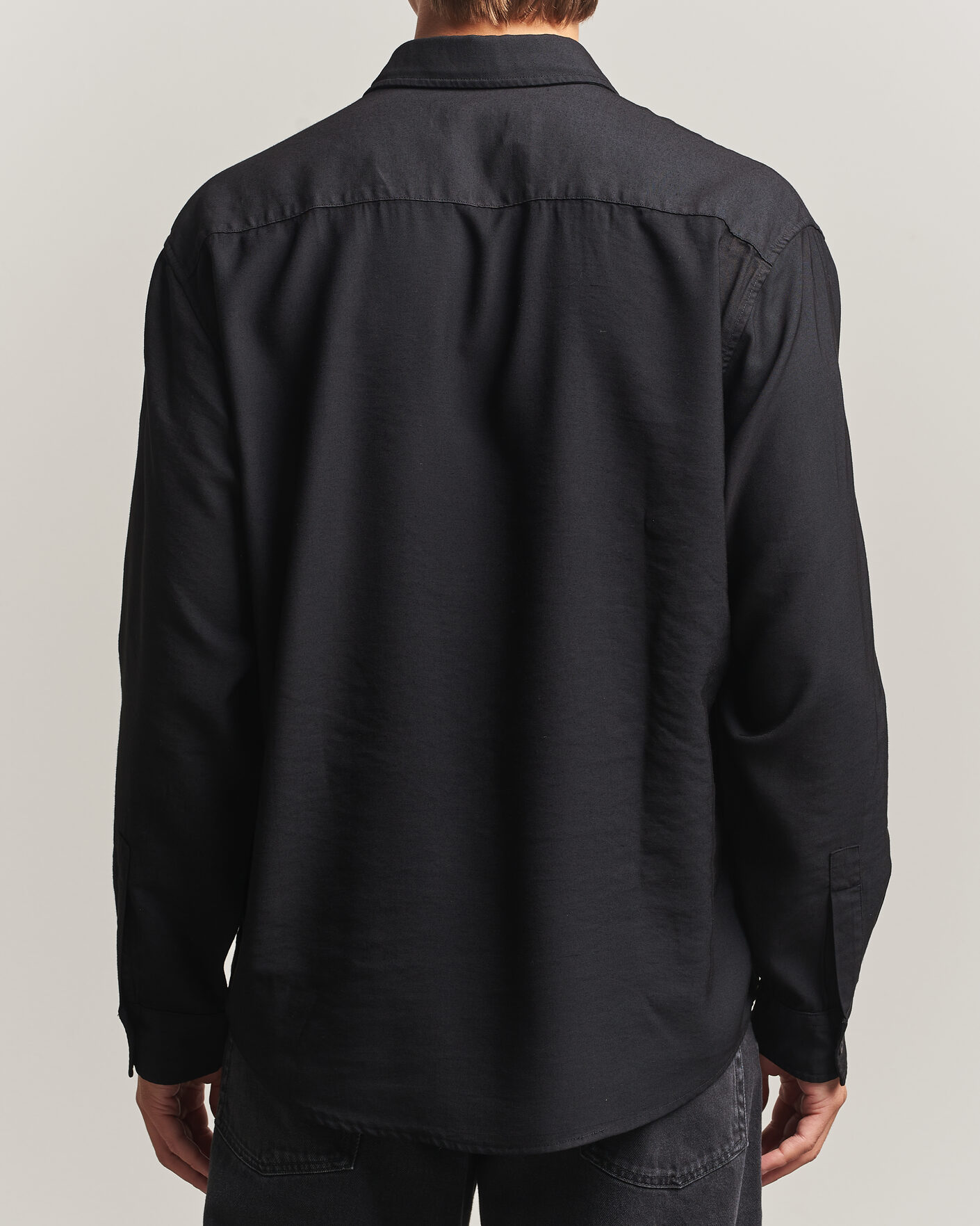 Heren | Overhemden | NN07 | Deon Viscose Shirt Black