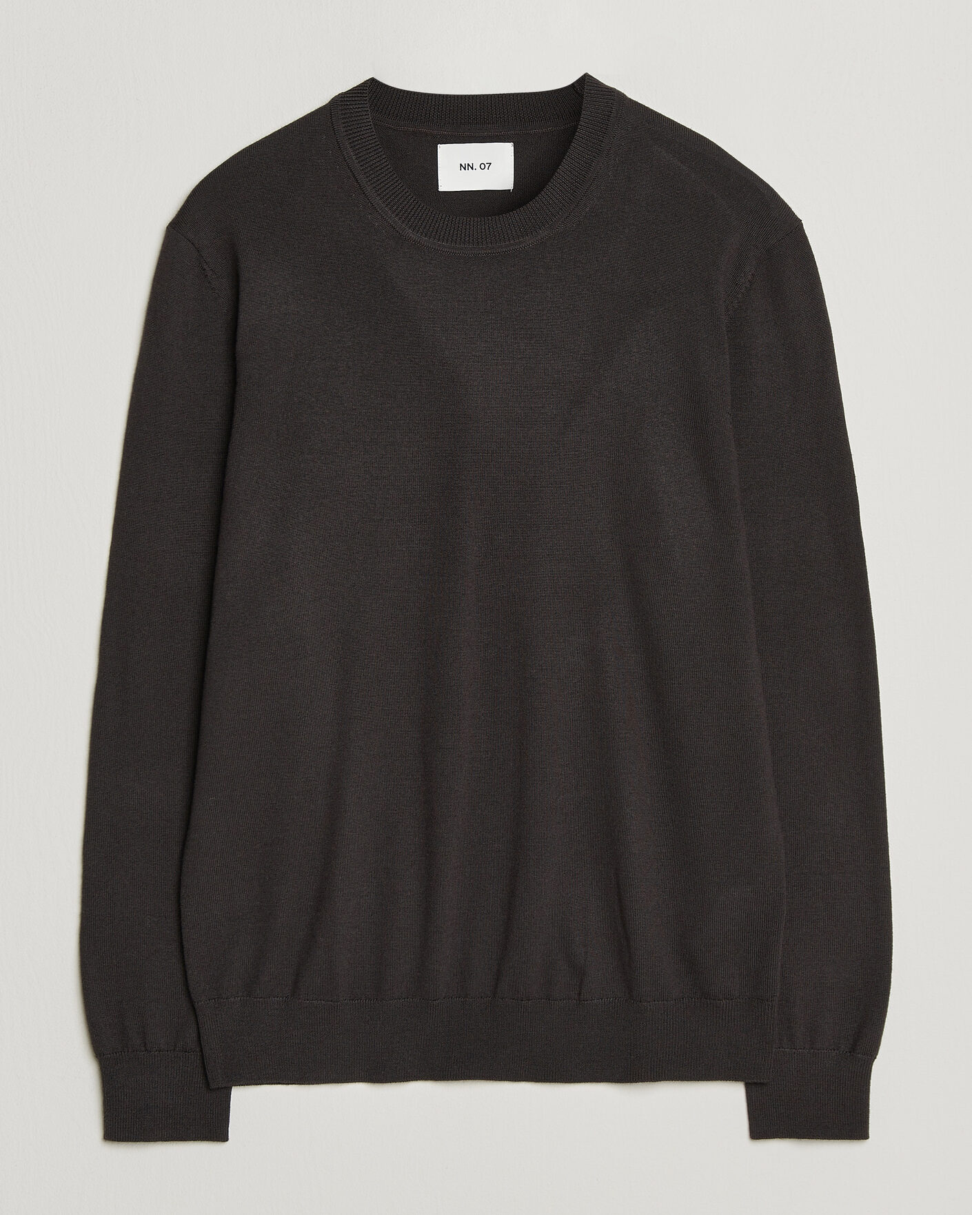 Heren | Truien | NN07 | Ted Merino Crew Neck Pullover Deep Truffle