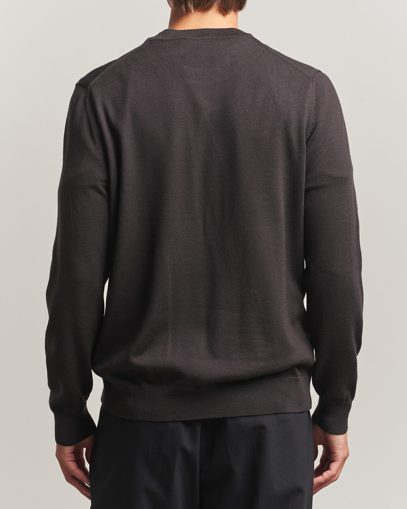 Heren | Truien | NN07 | Ted Merino Crew Neck Pullover Deep Truffle