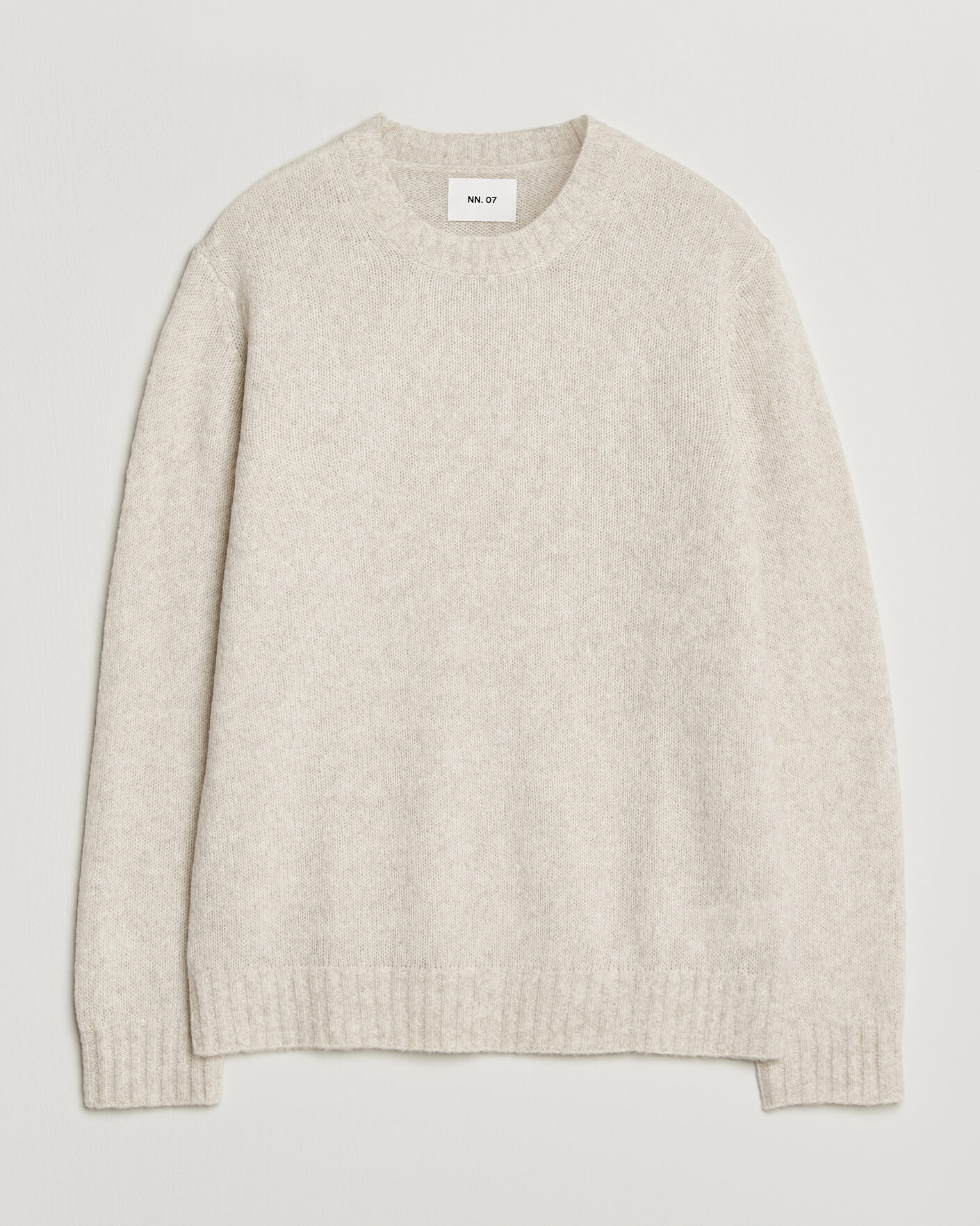 Heren | Truien | NN07 | Lee Wool Knitted Sweater Ivory