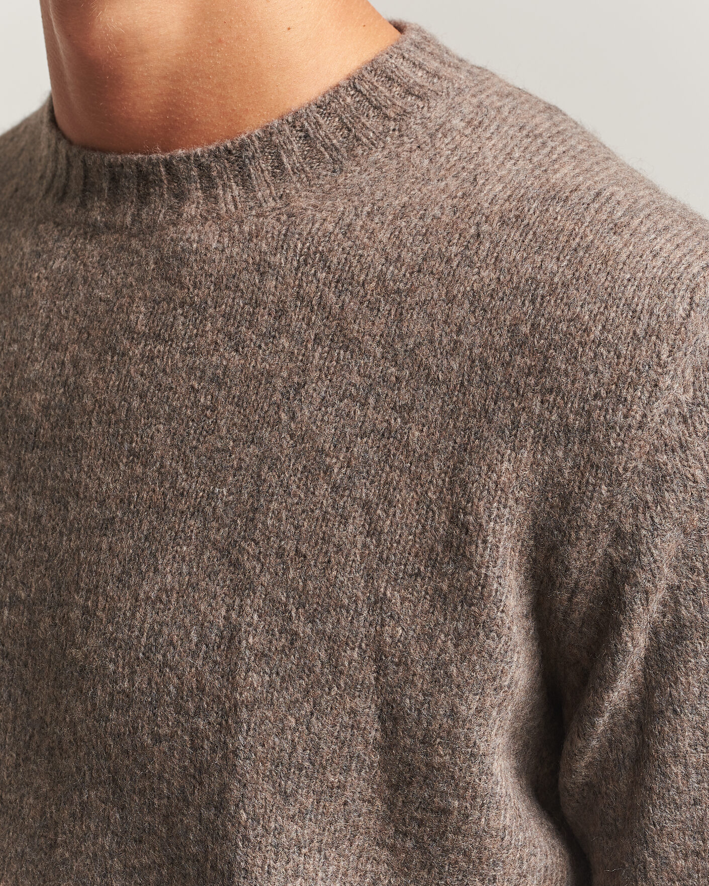 Heren | Truien | NN07 | Lee Wool Knitted Sweater Tarmac