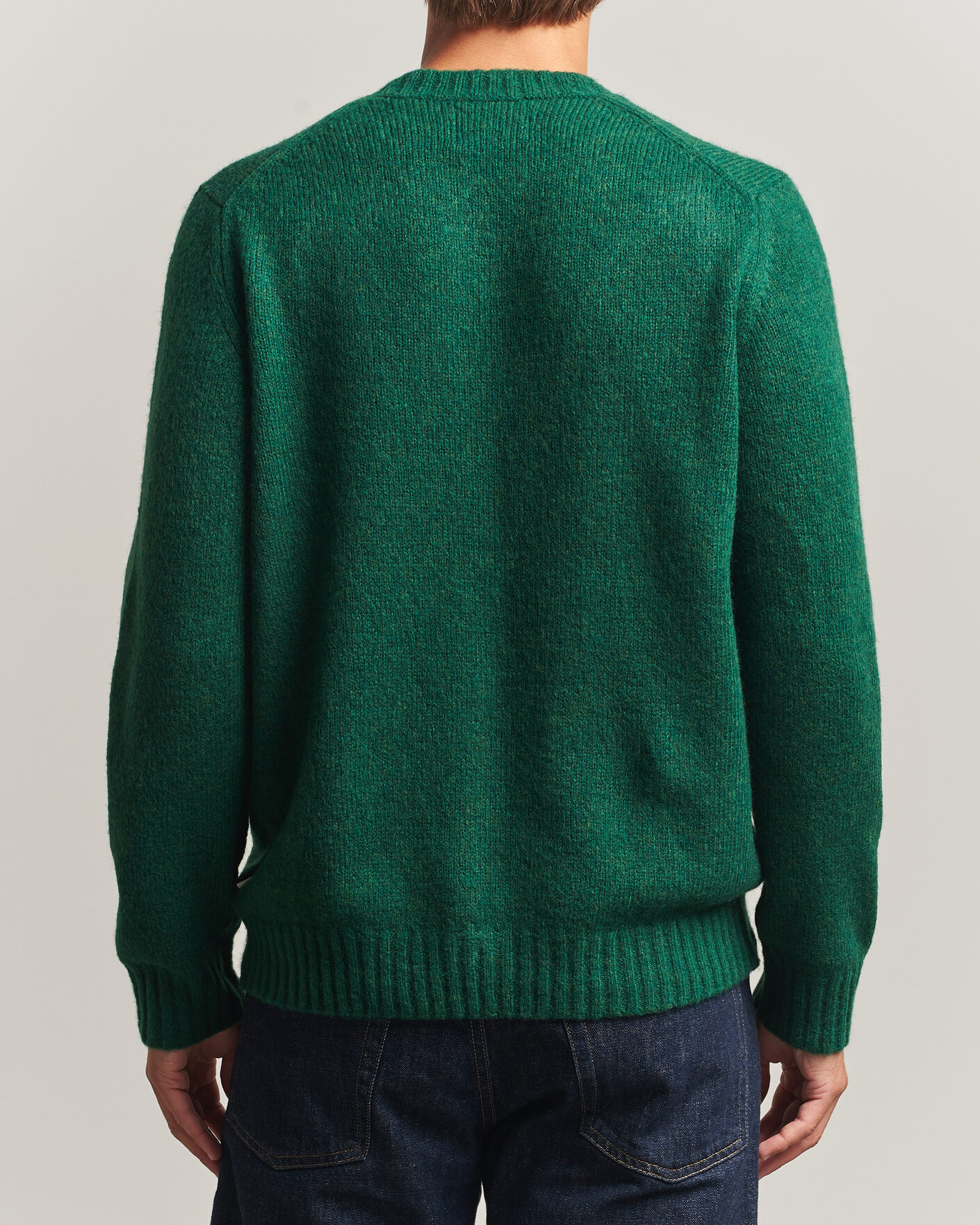 Heren | Truien | NN07 | Lee Wool Knitted Sweater Eden Green