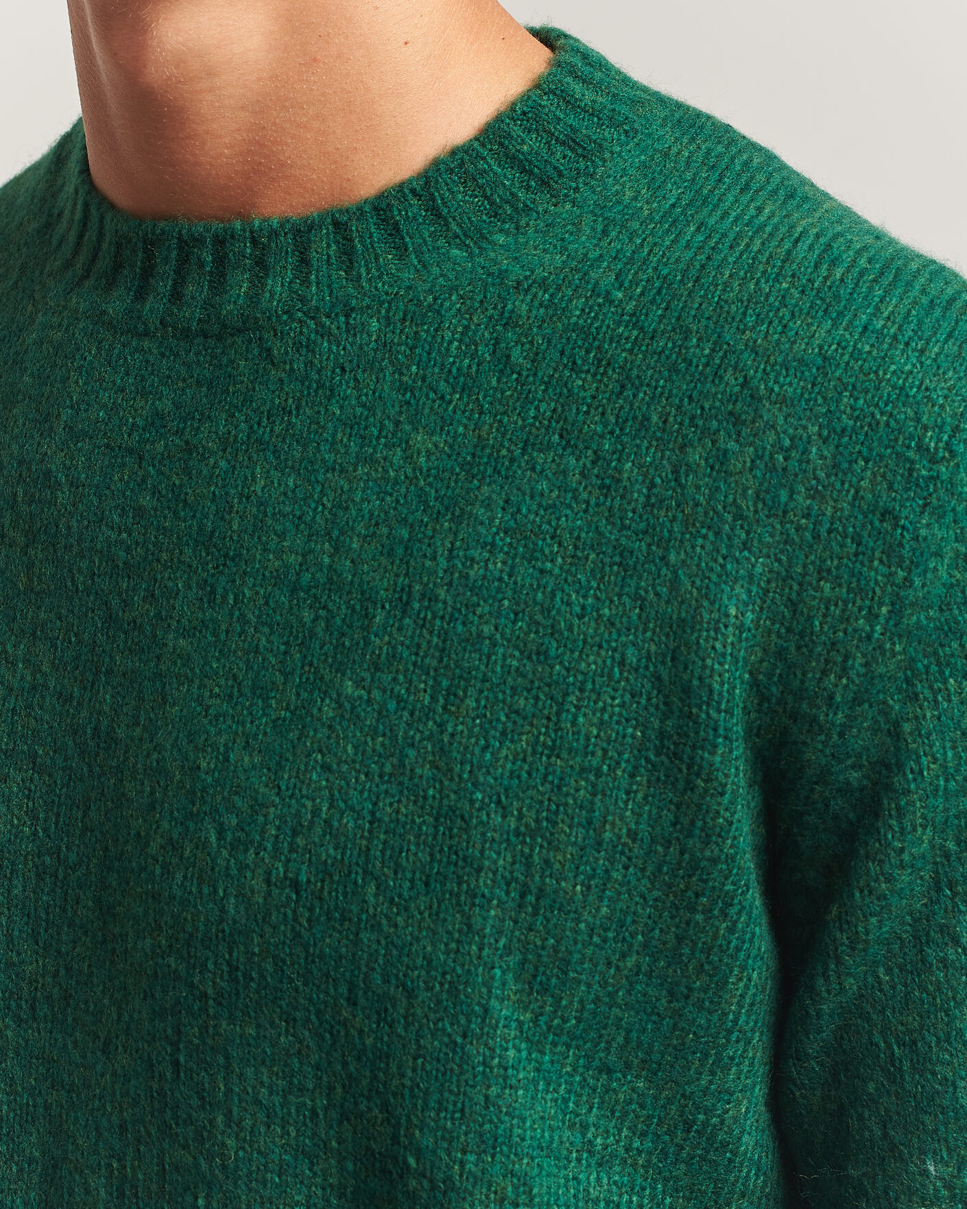 Heren | Truien | NN07 | Lee Wool Knitted Sweater Eden Green