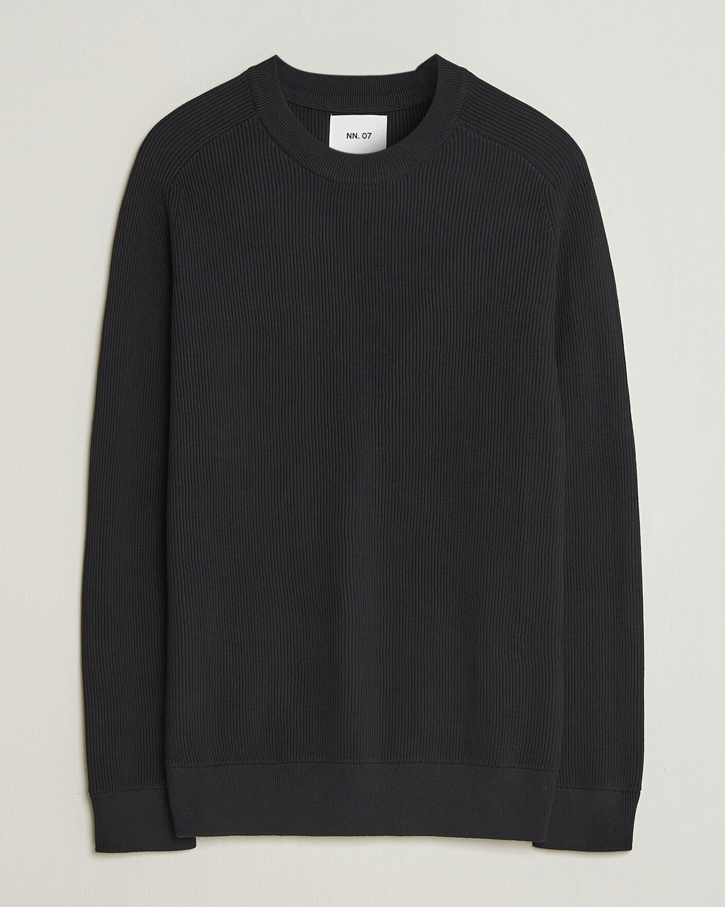 Heren | Truien | NN07 | Kevin Cotton Knitted Sweater Black