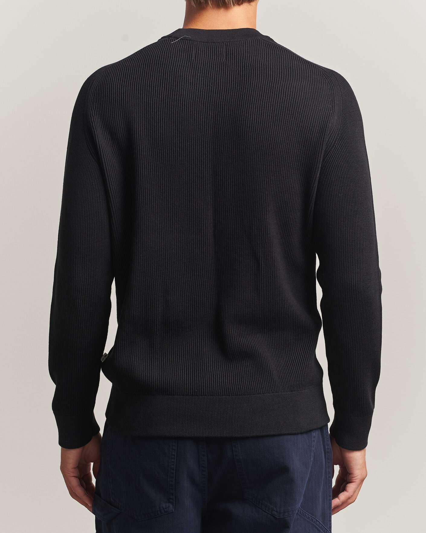 Heren | Truien | NN07 | Kevin Cotton Knitted Sweater Black