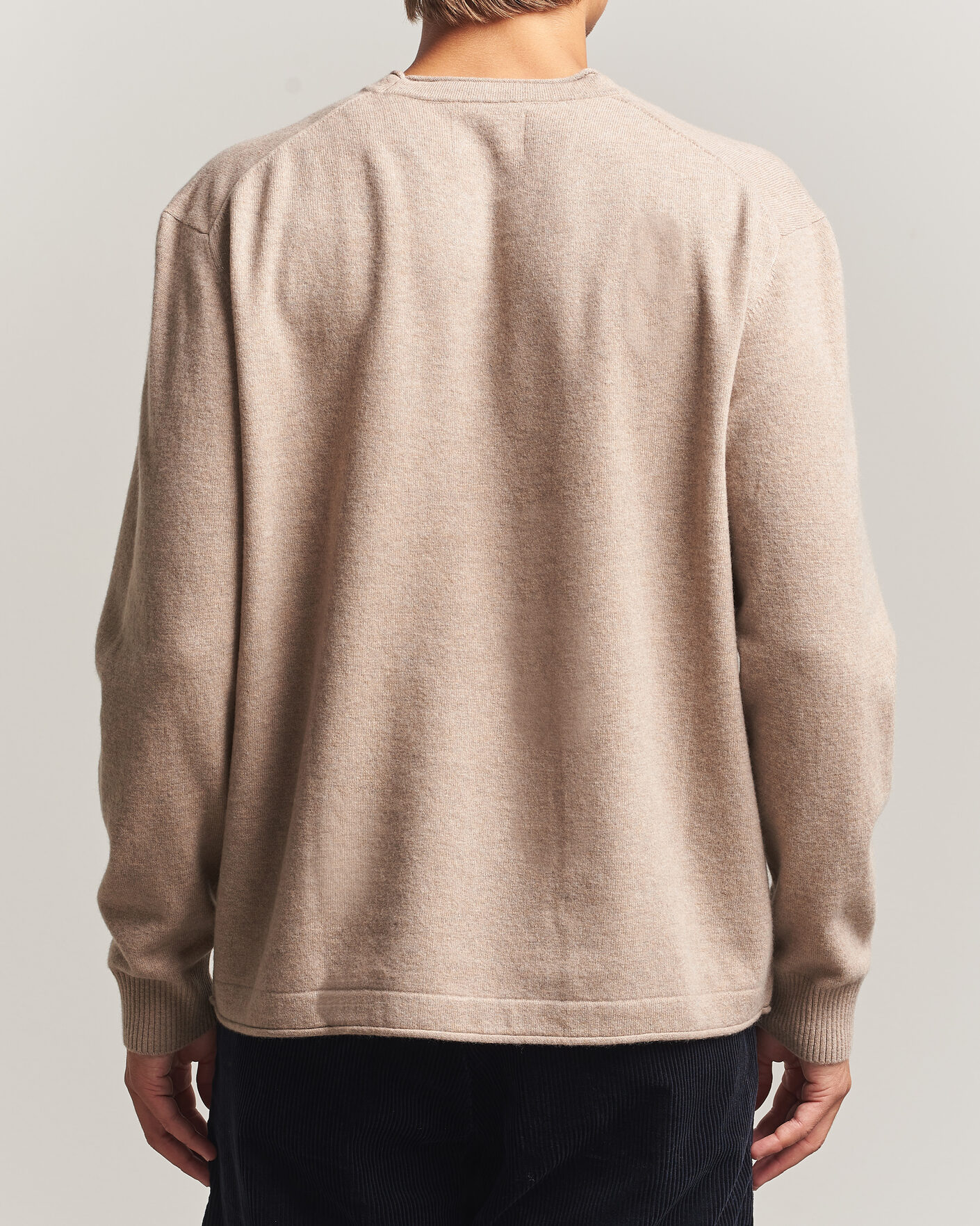 Heren | Truien | NN07 | Sammy Wool Knitted Sweater Clay Melange