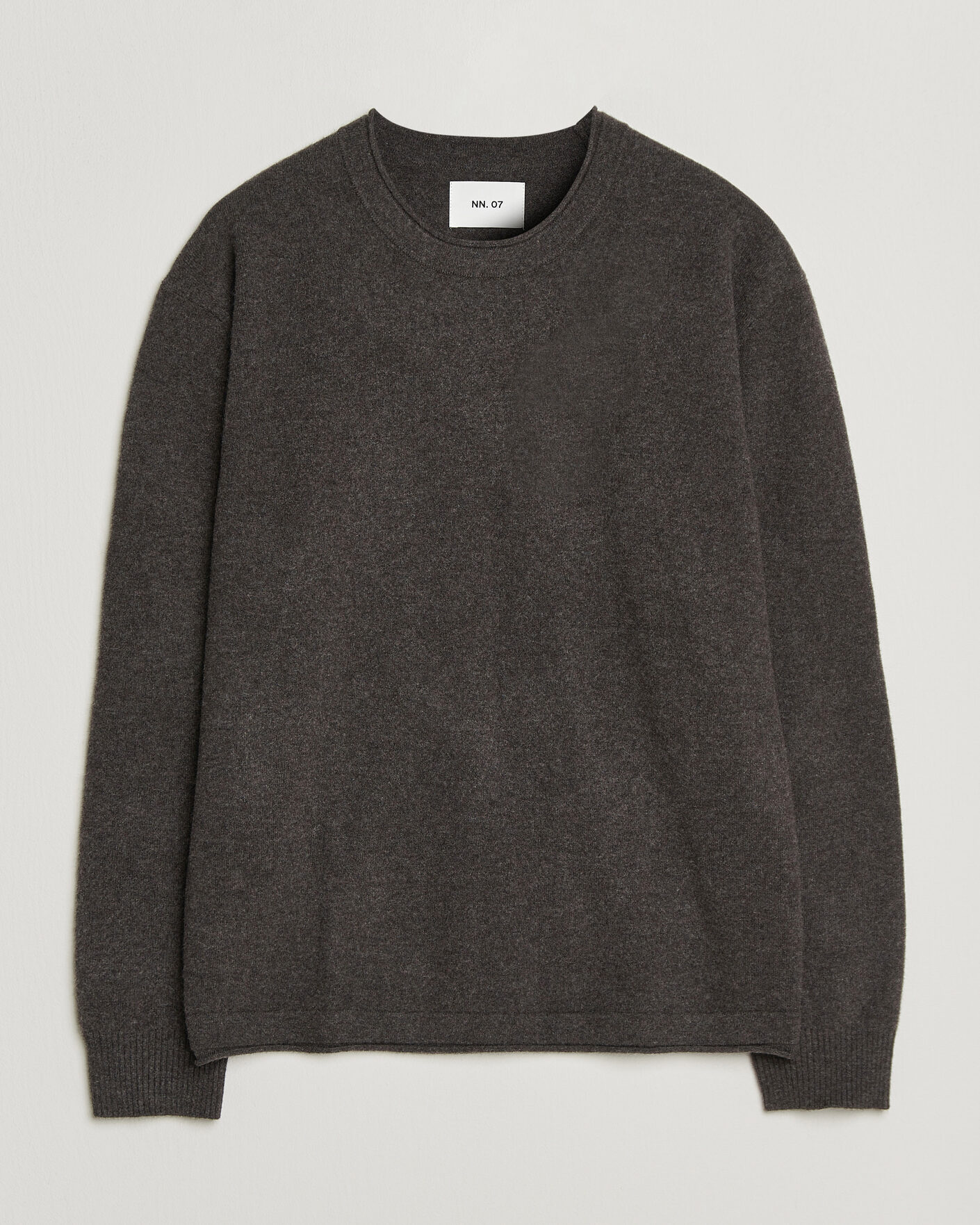 Heren | Truien | NN07 | Sammy Wool Knitted Sweater Earth Melange