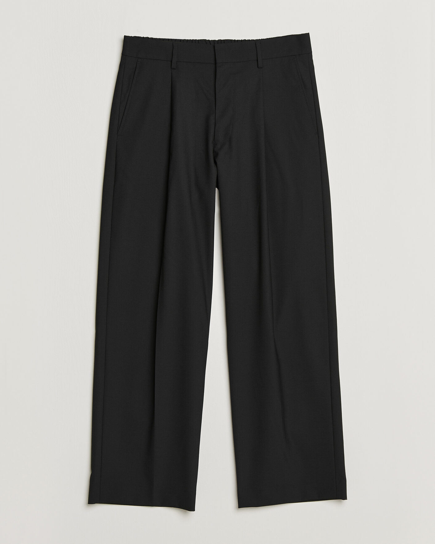 Heren | Broeken | NN07 | Kay Wool Trousers Black