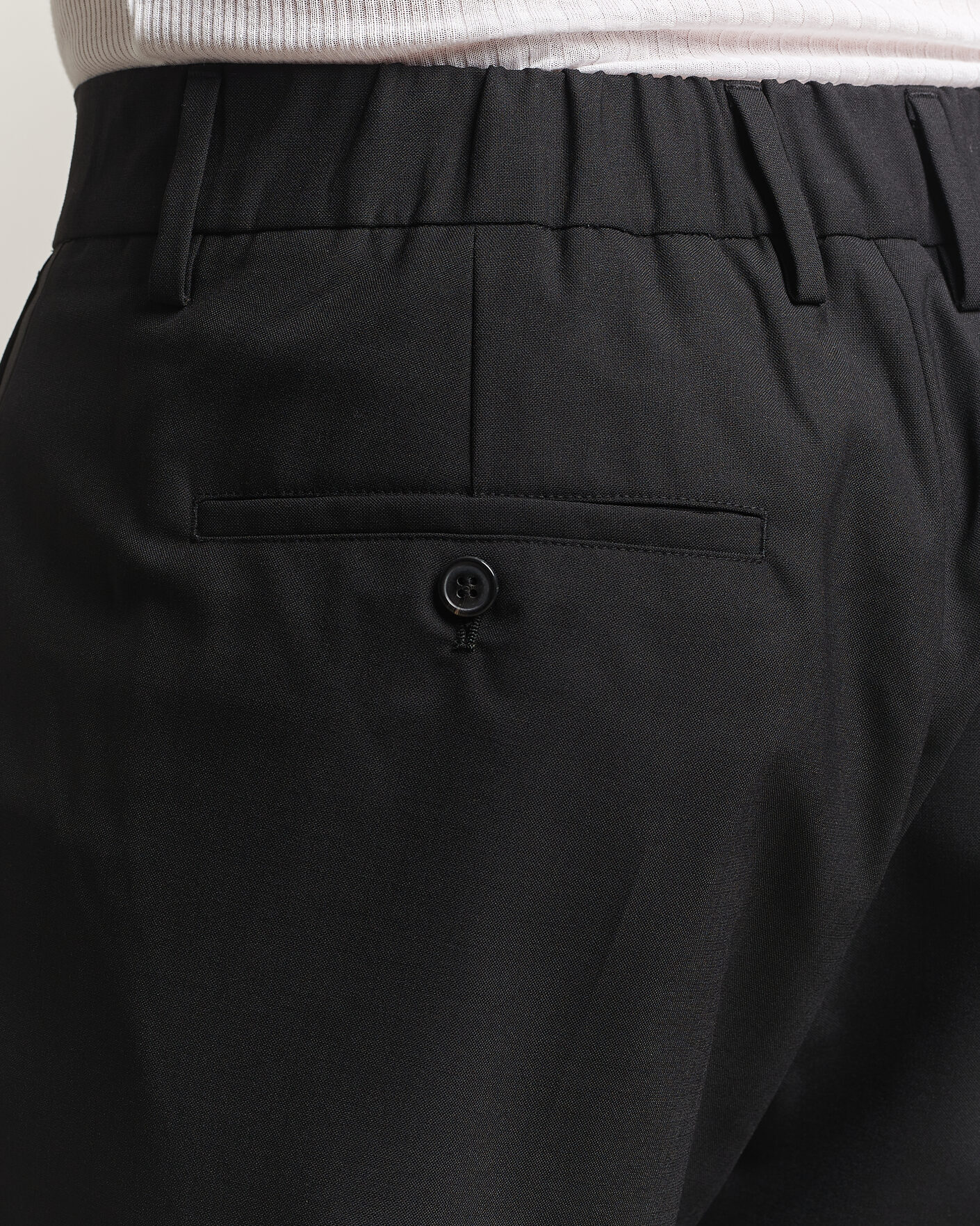 Heren | Broeken | NN07 | Kay Wool Trousers Black