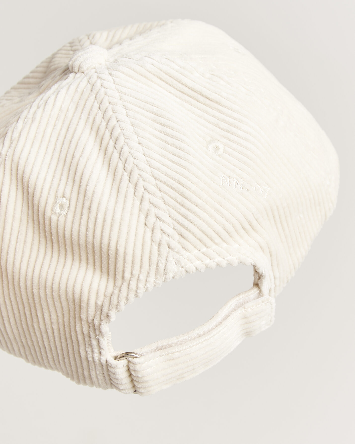Heren | Hoeden en petten | NN07 | Corduroy Dad Cap Ivory