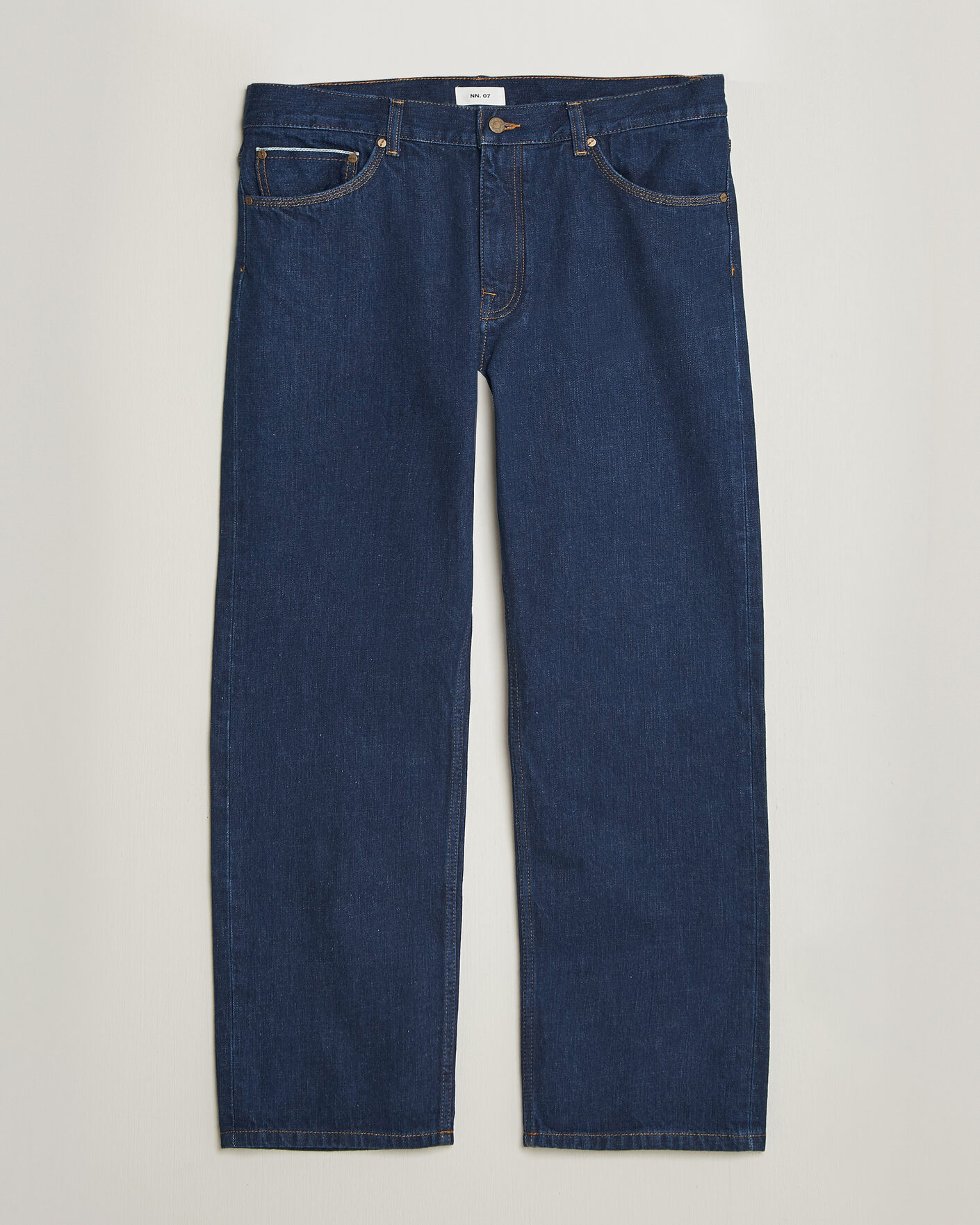 Heren | Broeken | NN07 | Otis Selvedge Relaxed Fit Jeans Raw Indigo