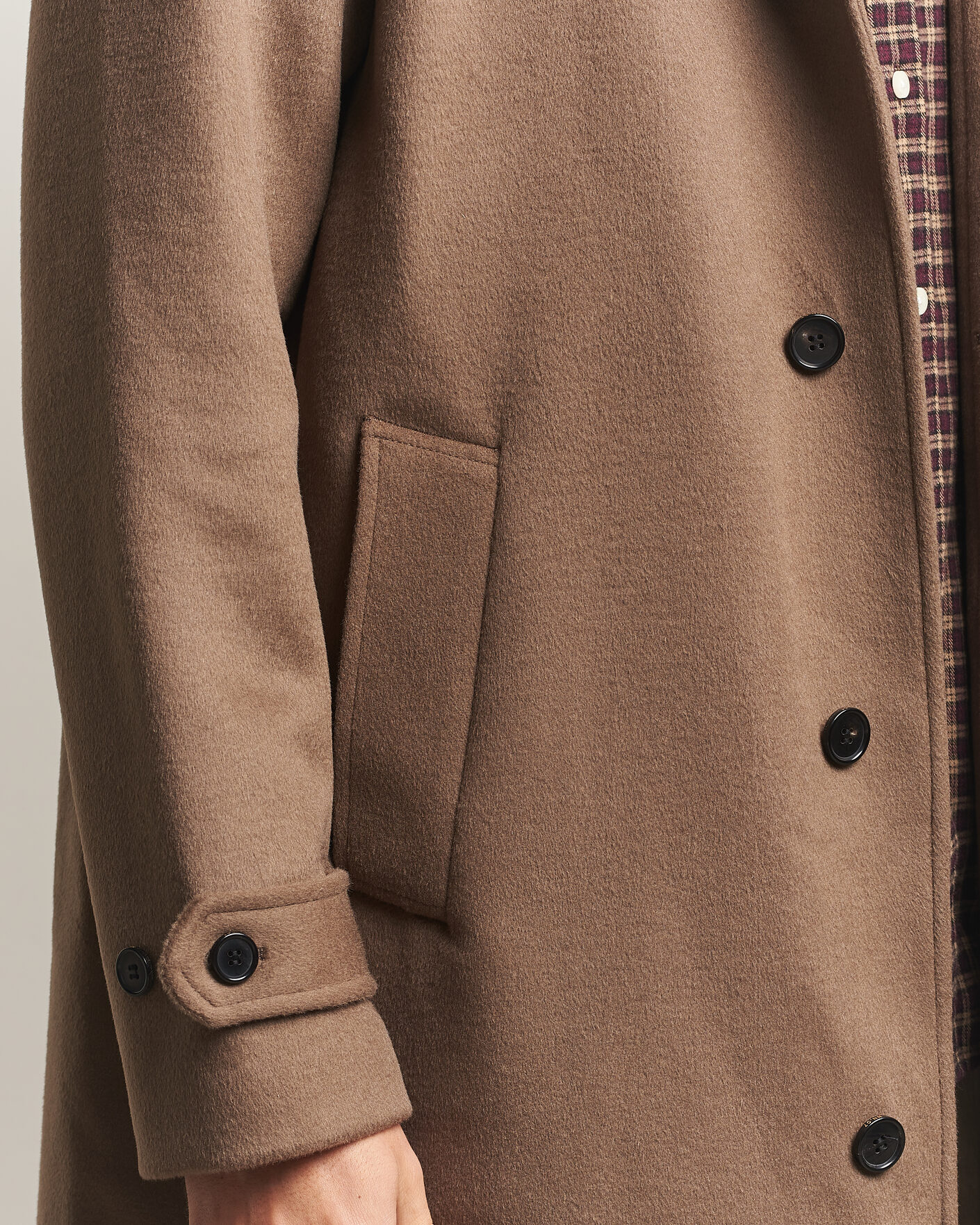 Heren | Jassen | NN07 | Gibson Wool/Cashmere Coat Desert Clay
