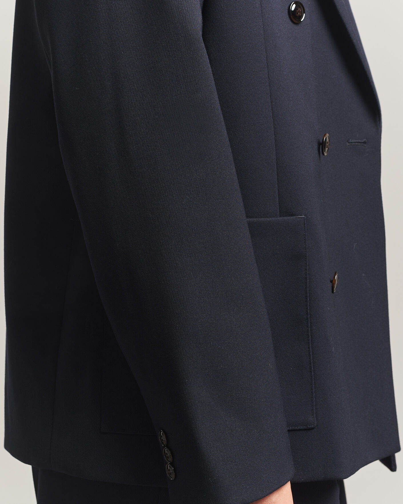 Heren | Blazers | NN07 | Jordin Wool Double Breasted Blazer Deep Navy