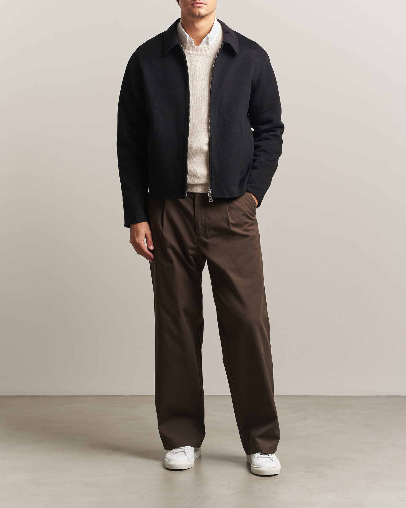 Heren | Jassen | NN07 | Arlo Wool Jacket Black