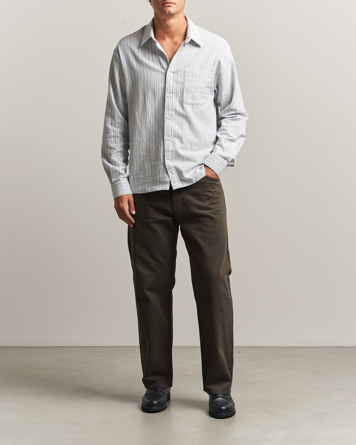 Heren | Broeken | NN07 | Otis Relaxed Fit Jeans Earthwood