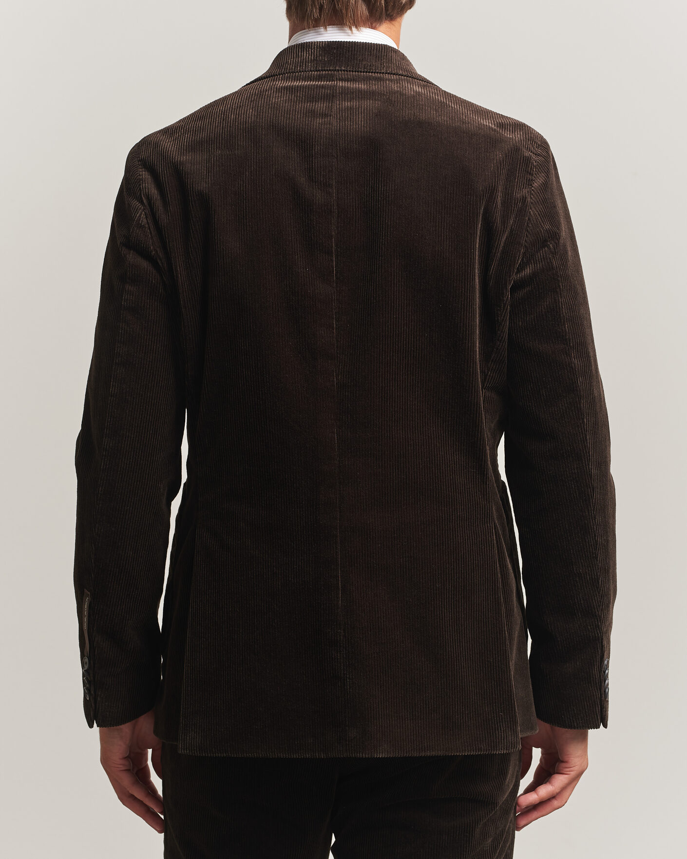 Heren | Blazers | Oscar Jacobson | Fogerty Patch Pocket Cord Blazer Dark Brown