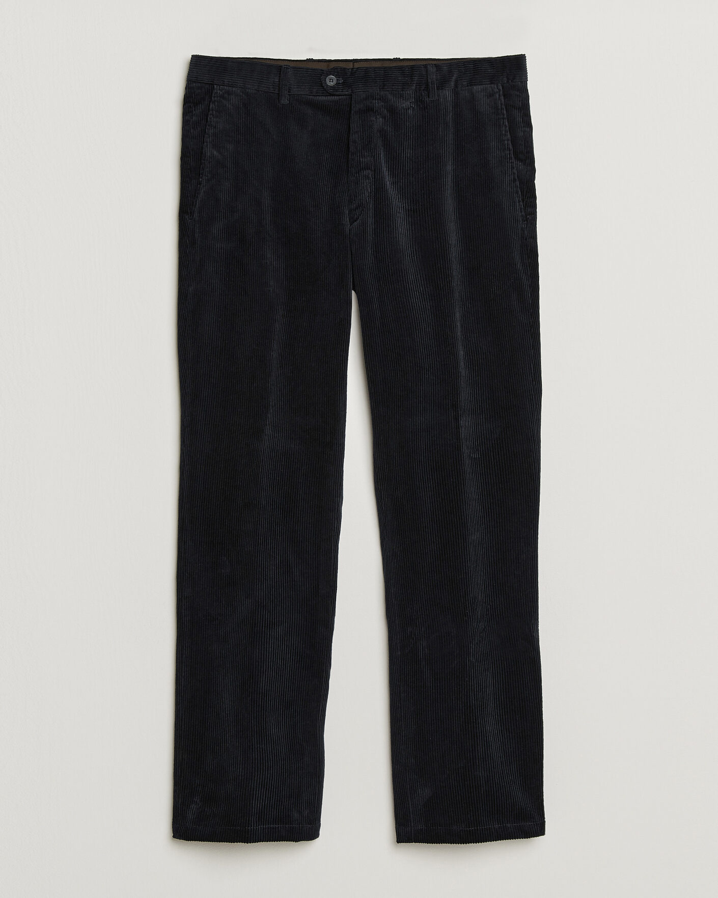 Heren | Broeken | Oscar Jacobson | Dandy Corduroy Trousers Navy