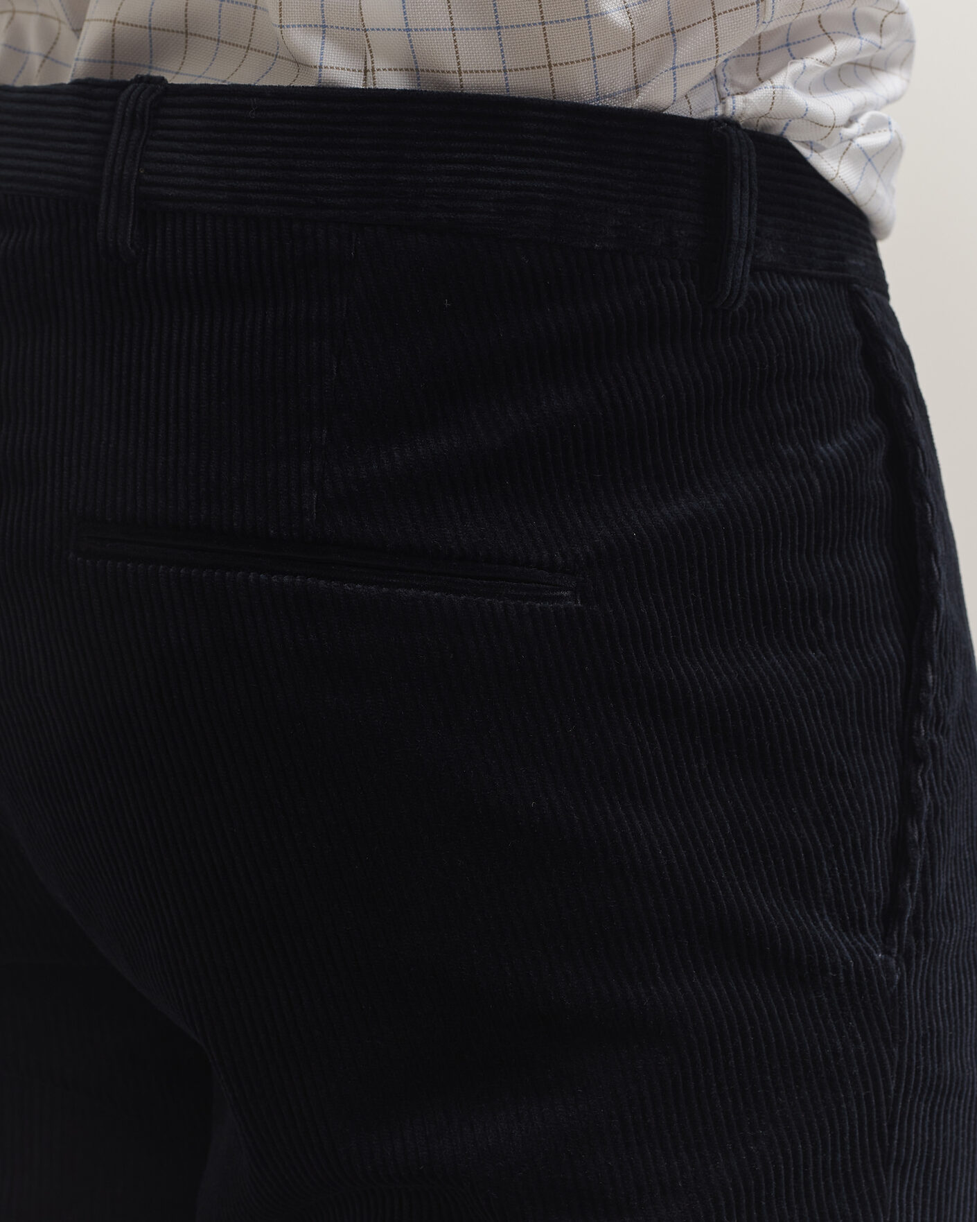 Heren | Broeken | Oscar Jacobson | Dandy Corduroy Trousers Navy