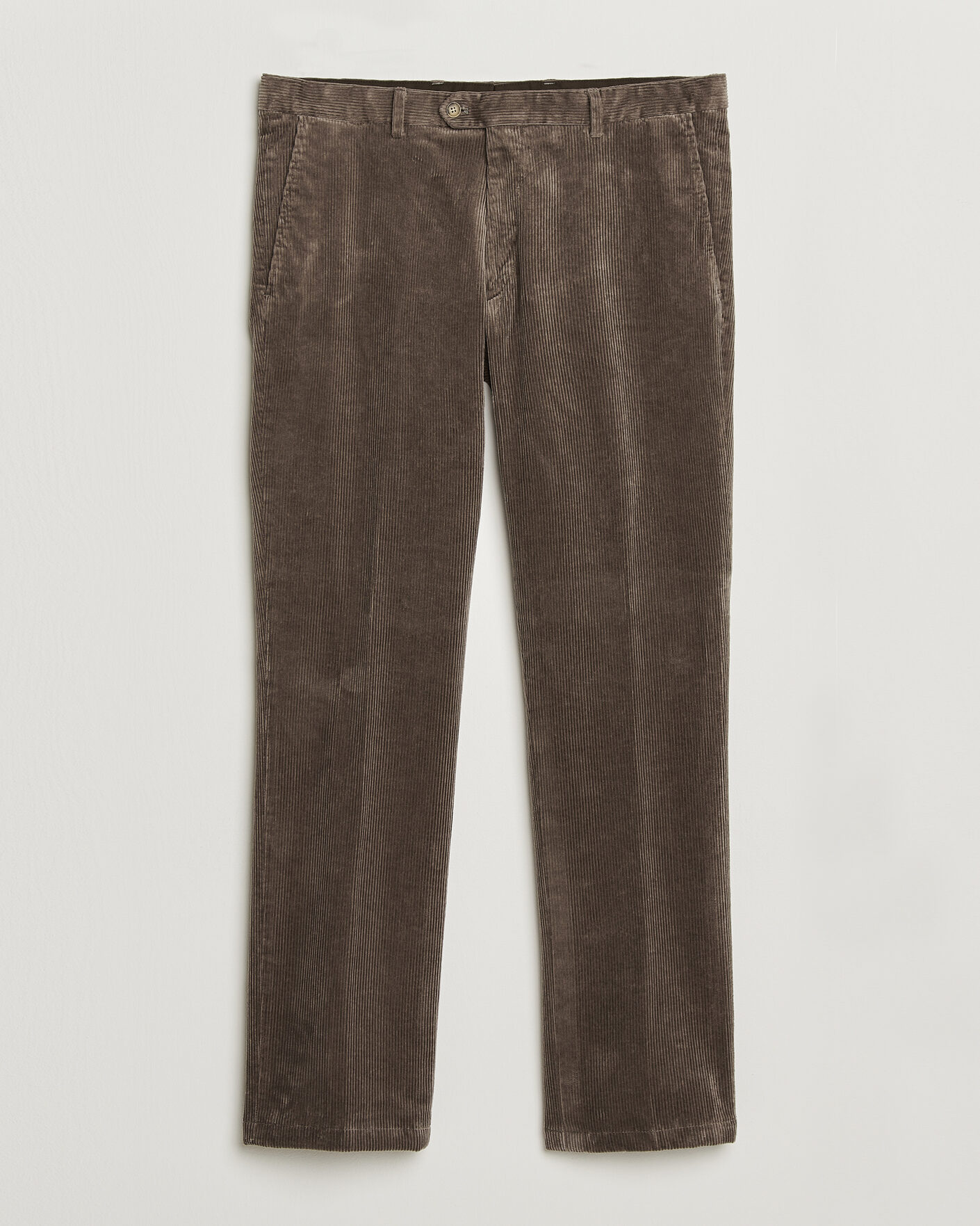 Heren | Broeken | Oscar Jacobson | Dandy Corduroy Trousers Taupe