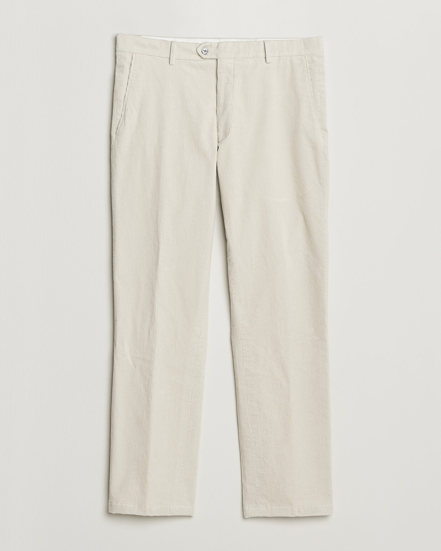 Heren | Broeken | Oscar Jacobson | Dandy Corduroy Trousers White