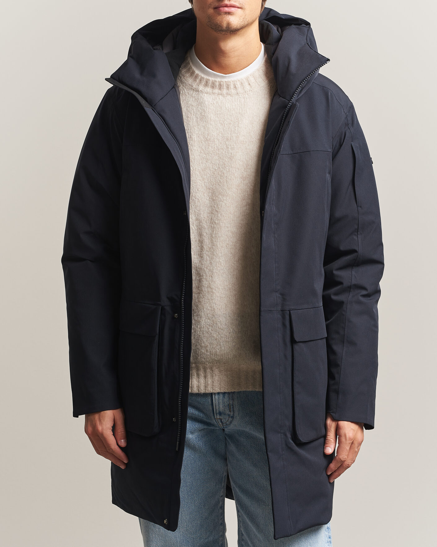 Heren | Jassen | Scandinavian Edition | Guard II Padded Parka Midnight Blue