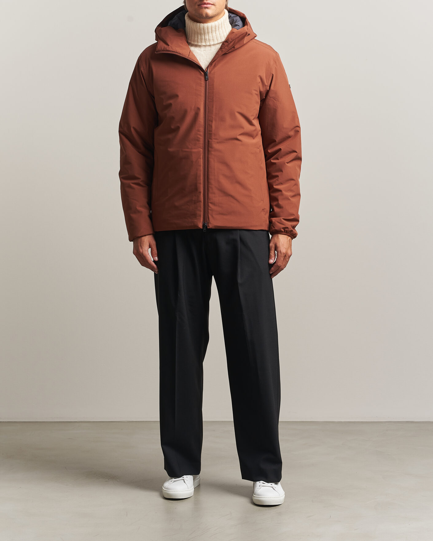 Heren | Jassen | Scandinavian Edition | Nimbus Padded Hood Jacket Red Clay
