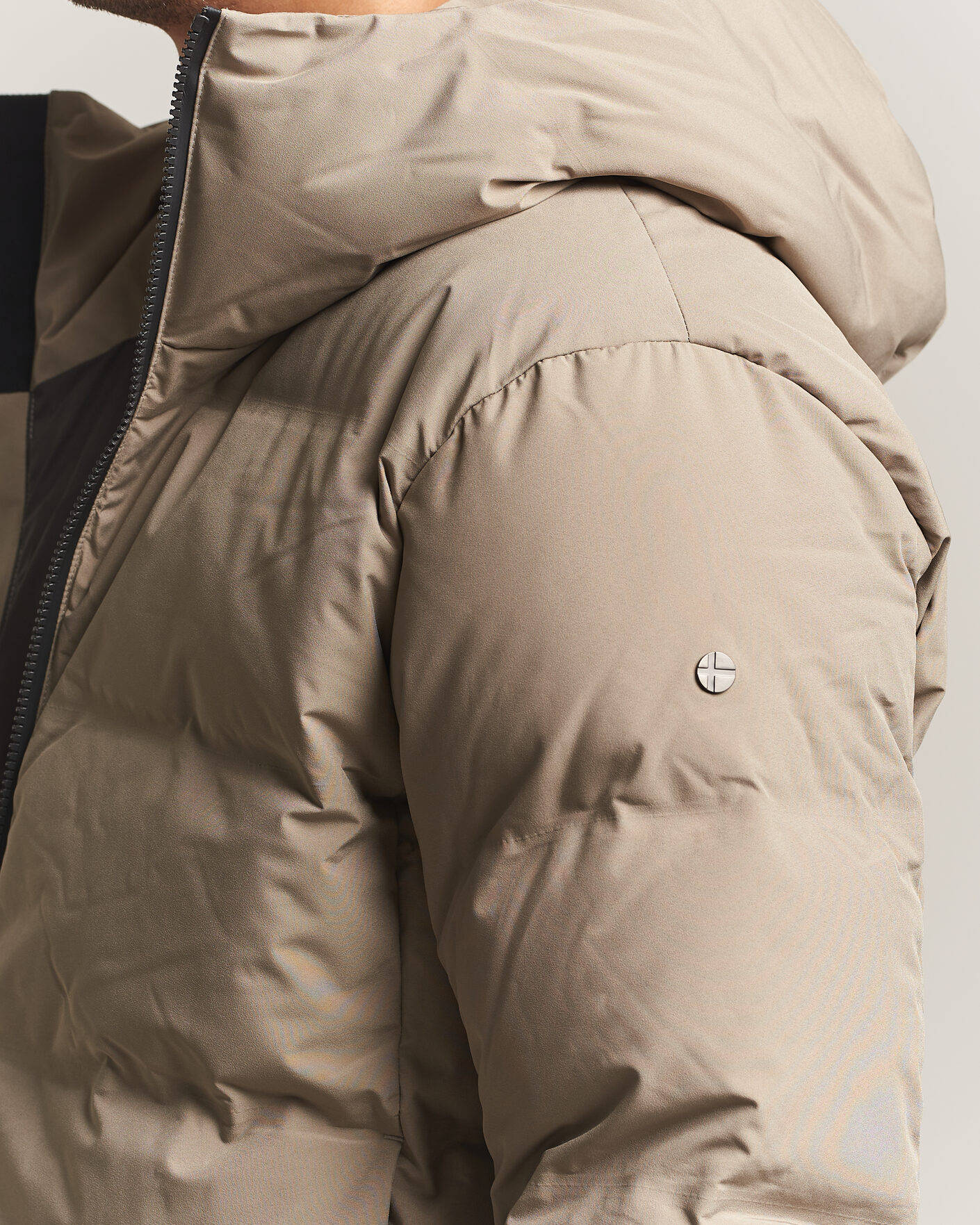 Heren | Jassen | Scandinavian Edition | Torrent II Hooded Puffer Jacket Sand