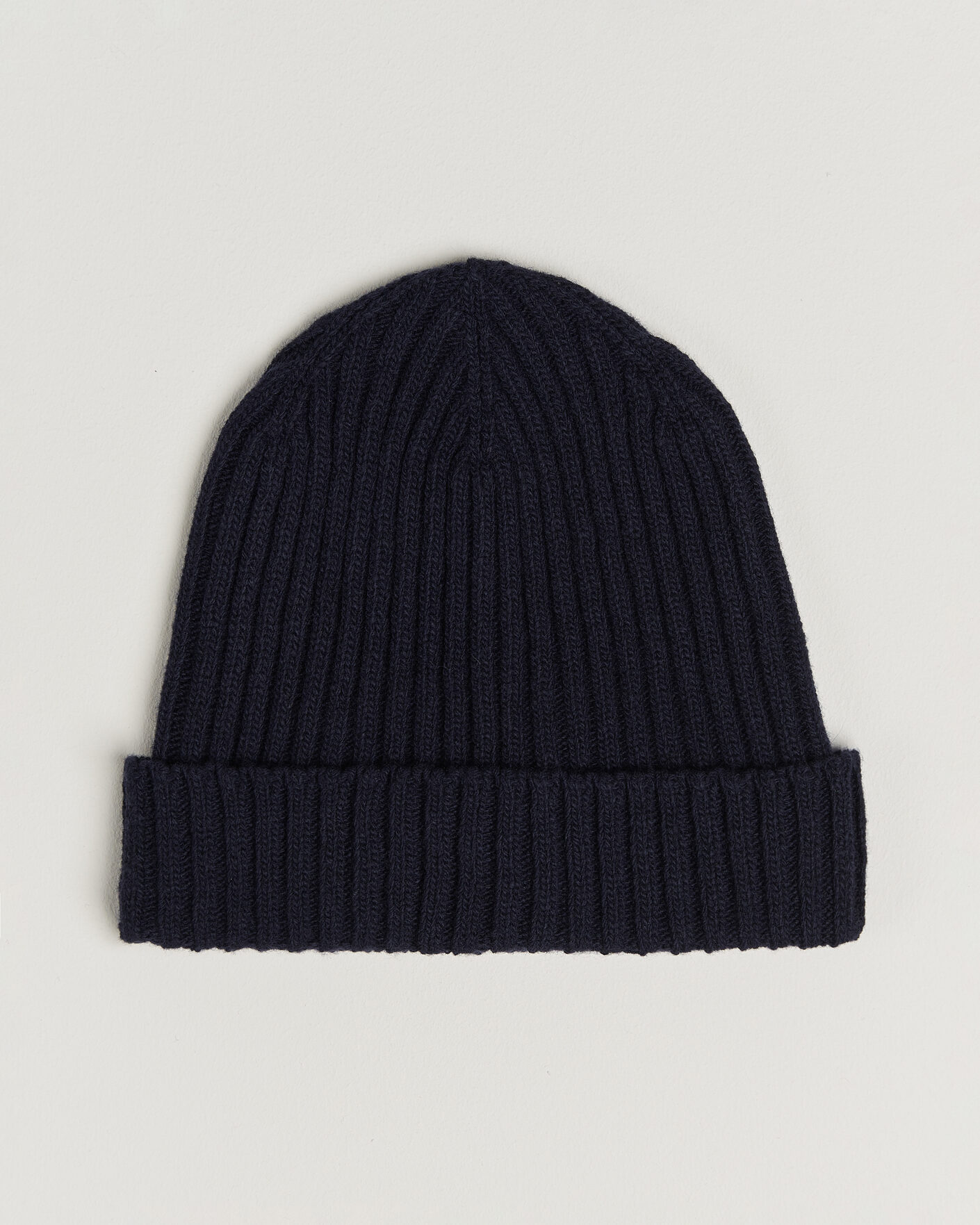 Heren | Mutsen | Stenströms | Brushed Merino Beanie Navy
