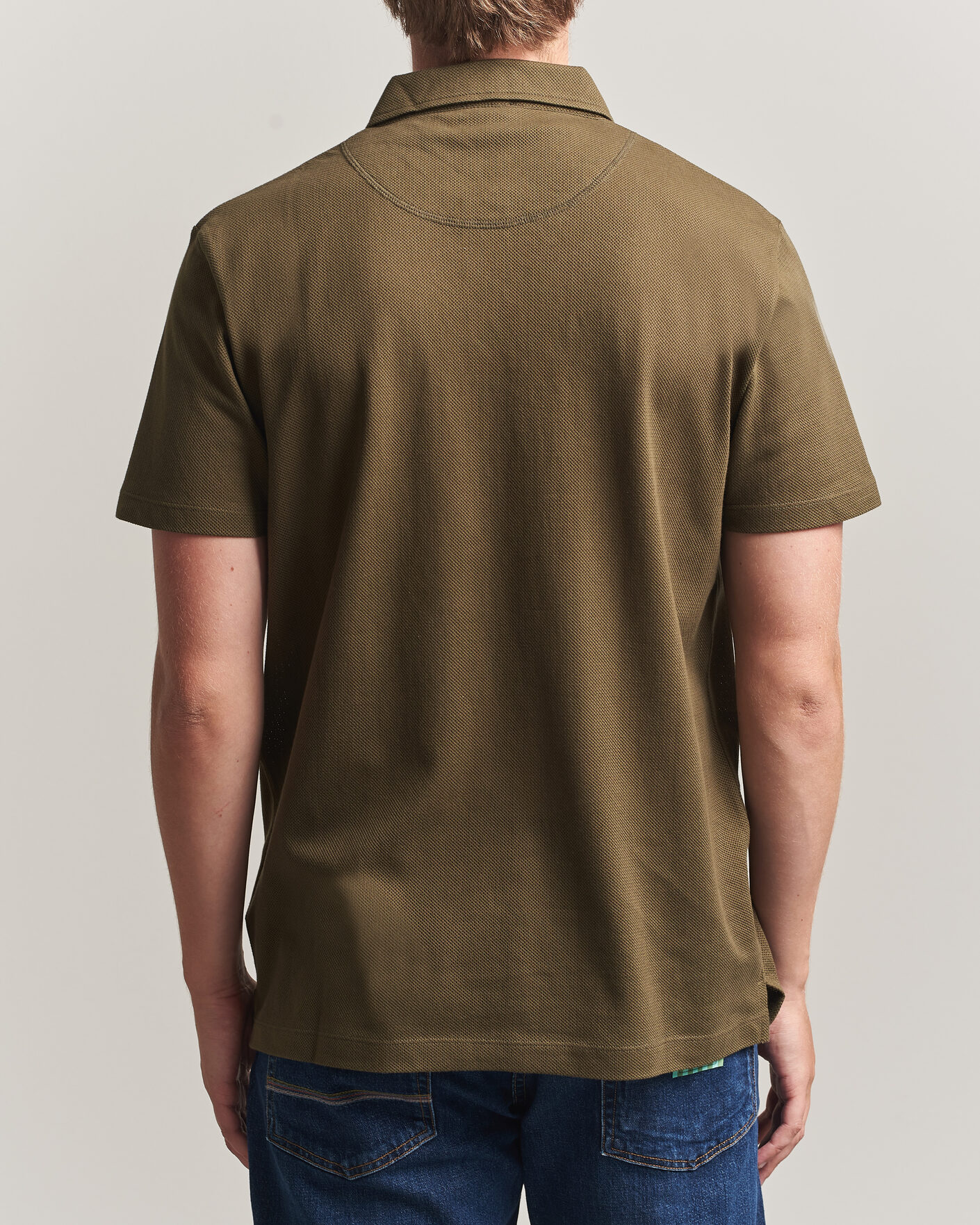 Heren | Polo's | Sunspel | Riviera Polo Shirt Loden Green