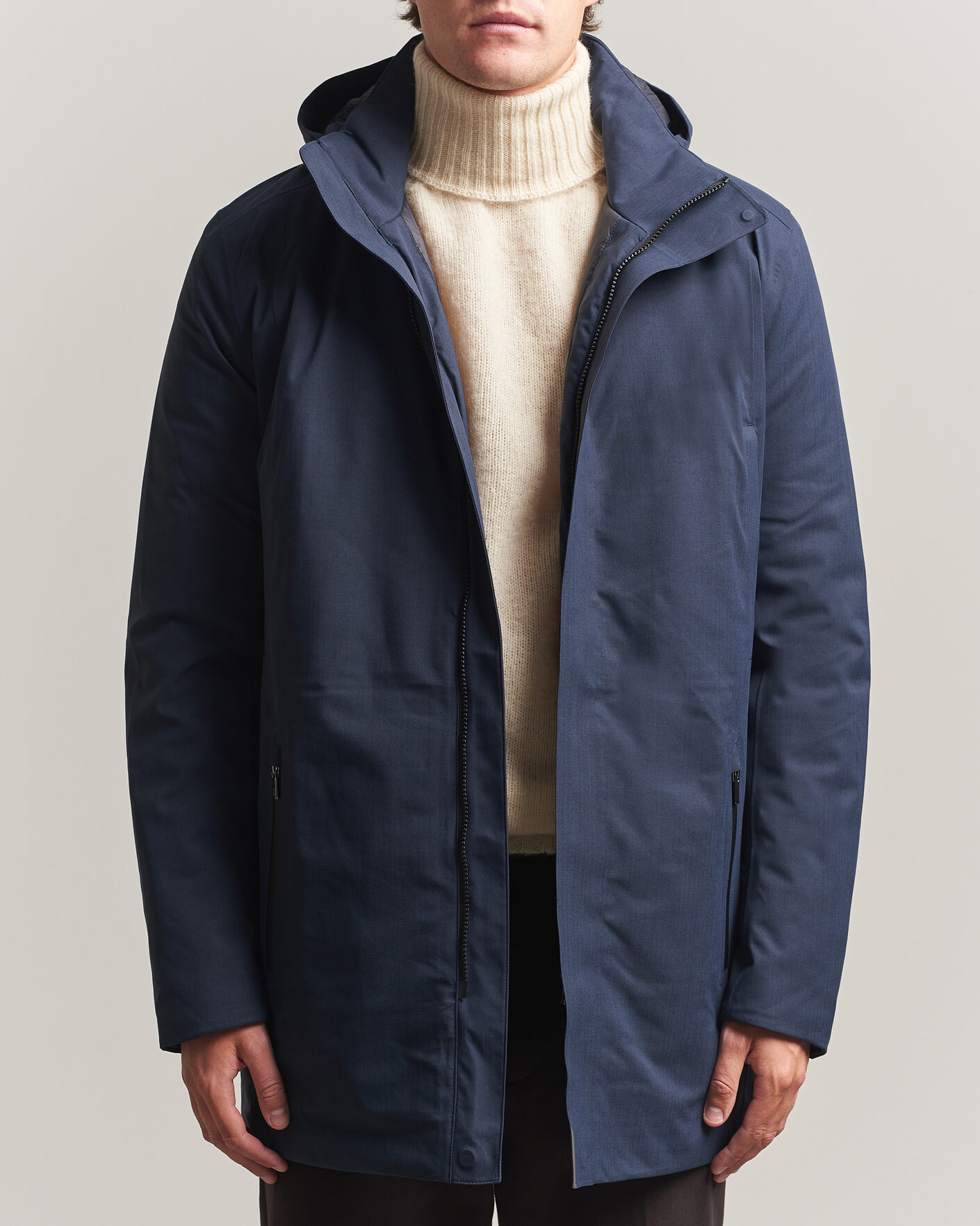 Heren | Jassen | UBR | Regulator Herringbone Parka Navy