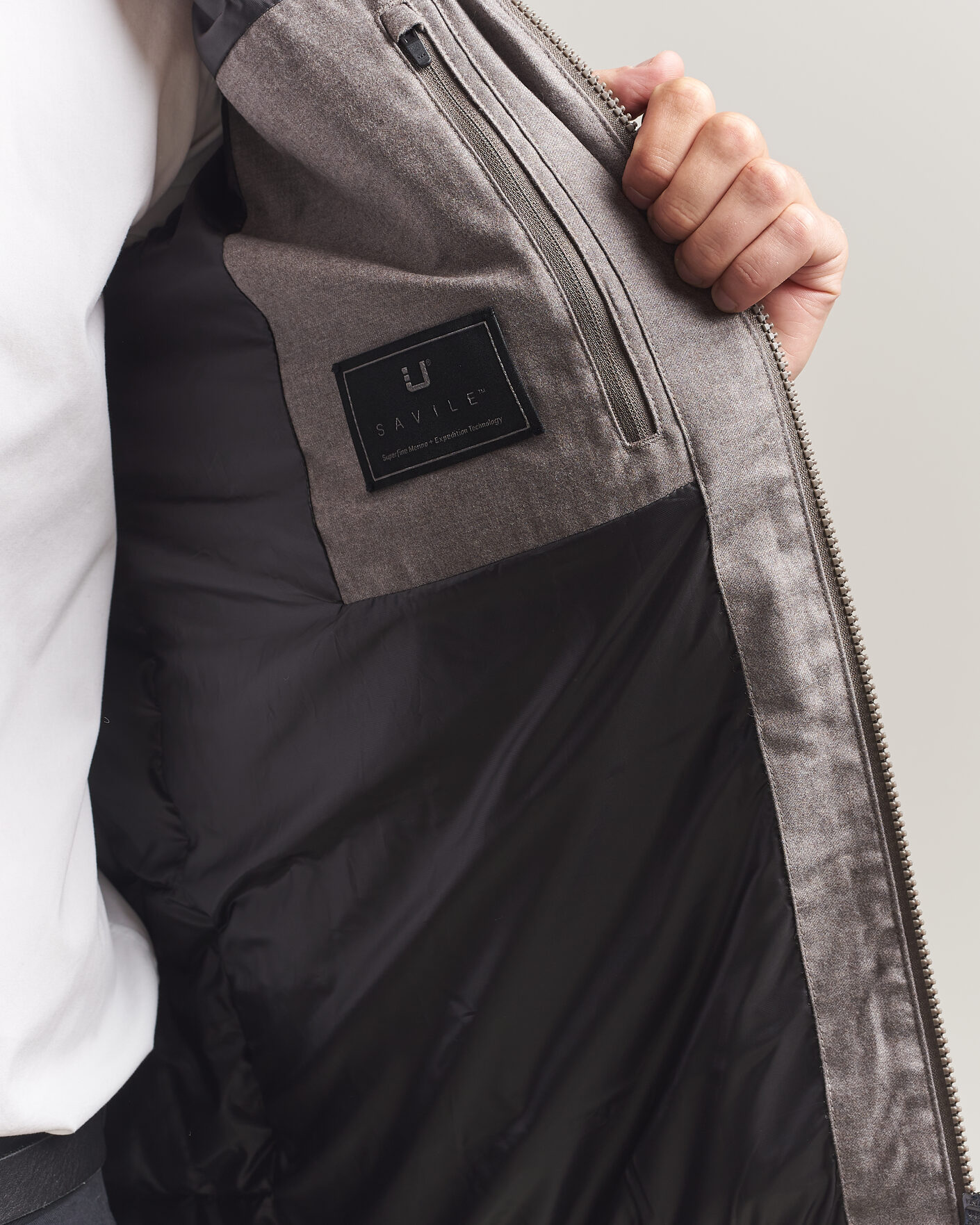 Heren | Jassen | UBR | Concord Jacket Savile Grey Melange Wool
