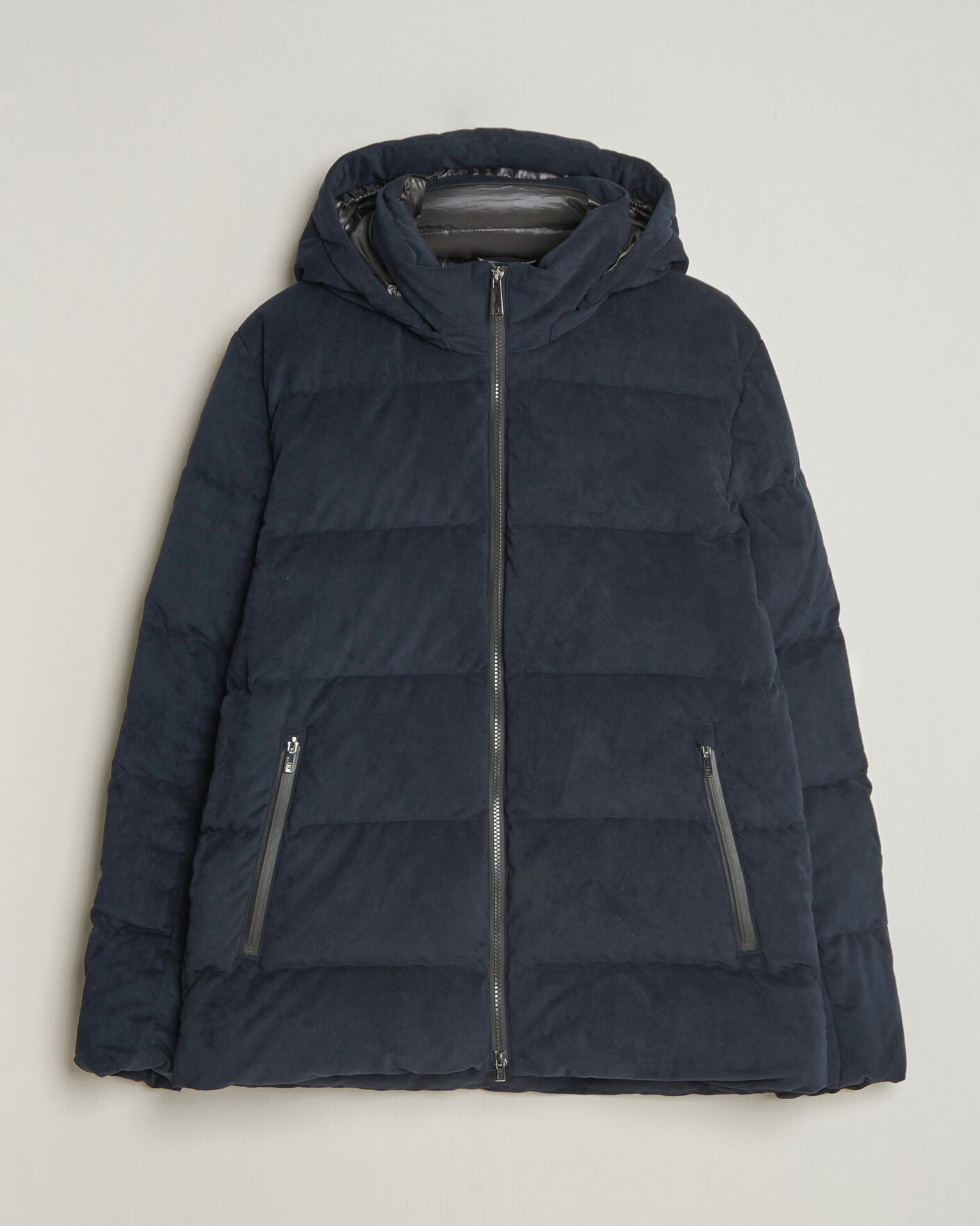 Heren | Jassen | UBR | Concord Jacket Savile Neo Suede Navy