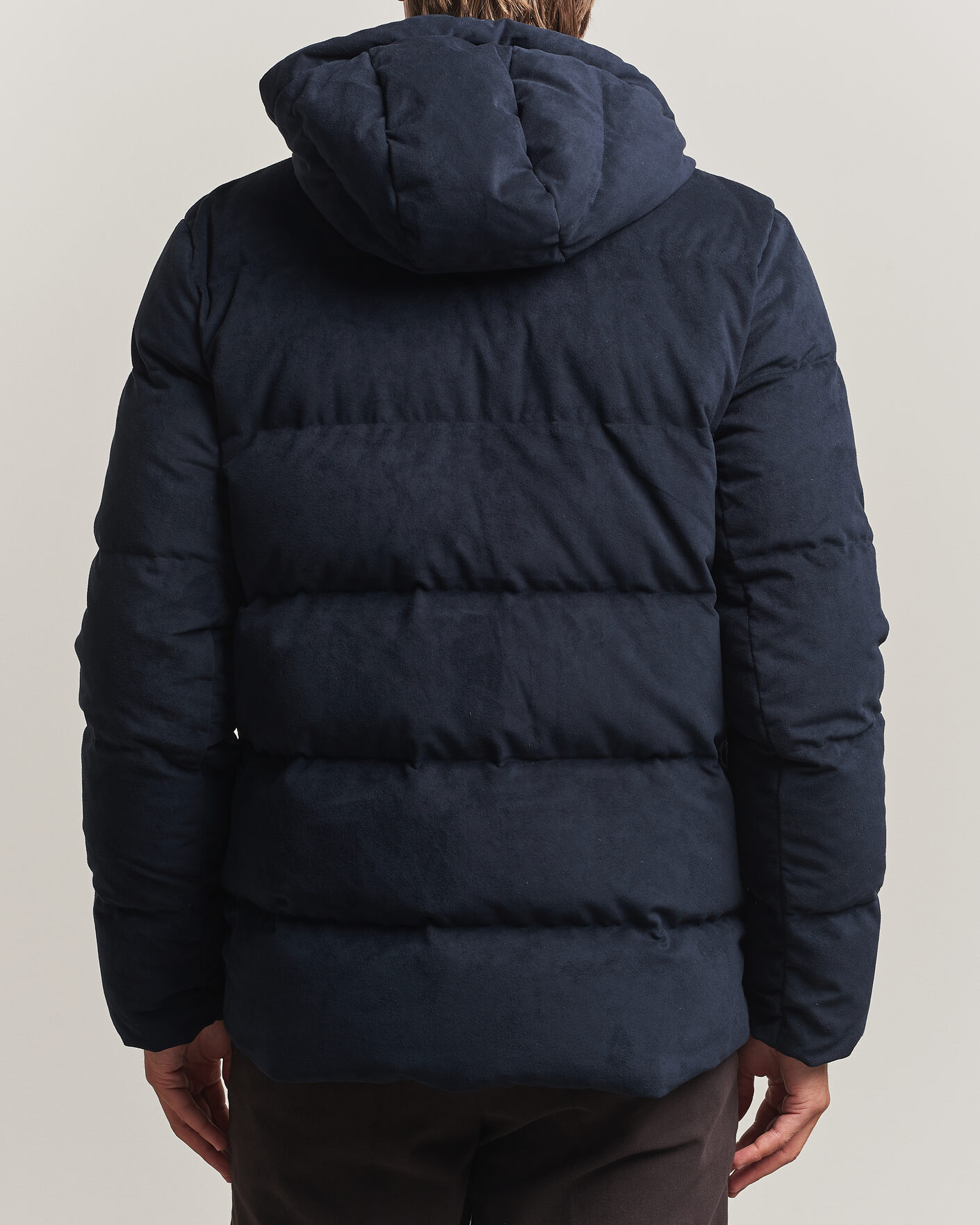 Heren | Jassen | UBR | Concord Jacket Savile Neo Suede Navy