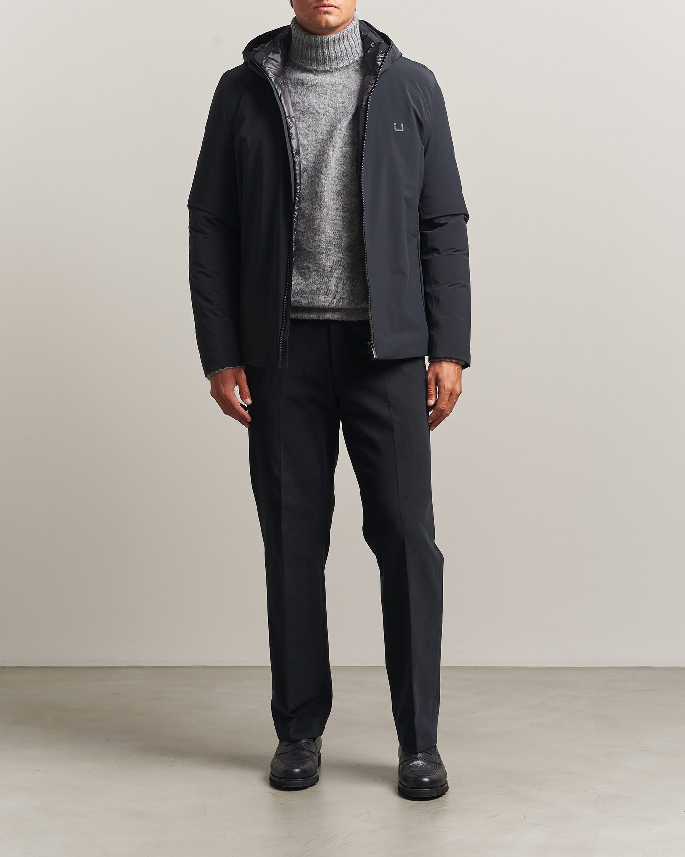 Heren | Jassen | UBR | Phantom Down Jacket Black