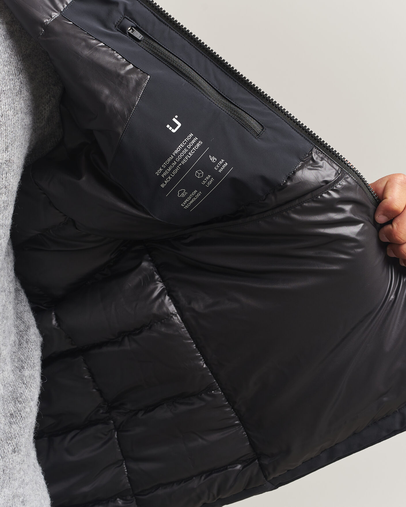 Heren | Jassen | UBR | Phantom Down Jacket Black