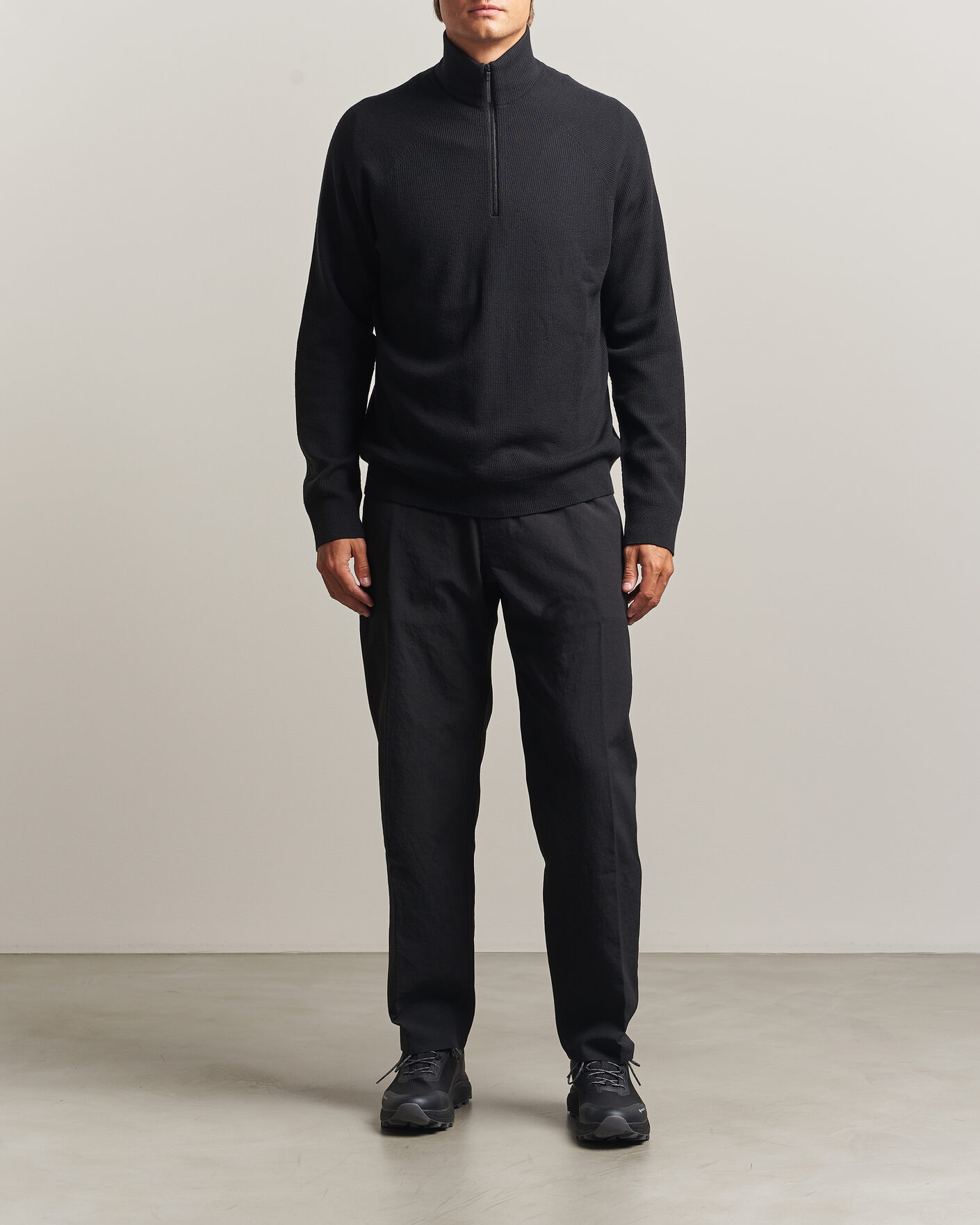 Heren | Truien | Arc'teryx Veilance | Conic Wool Half-Zip Black